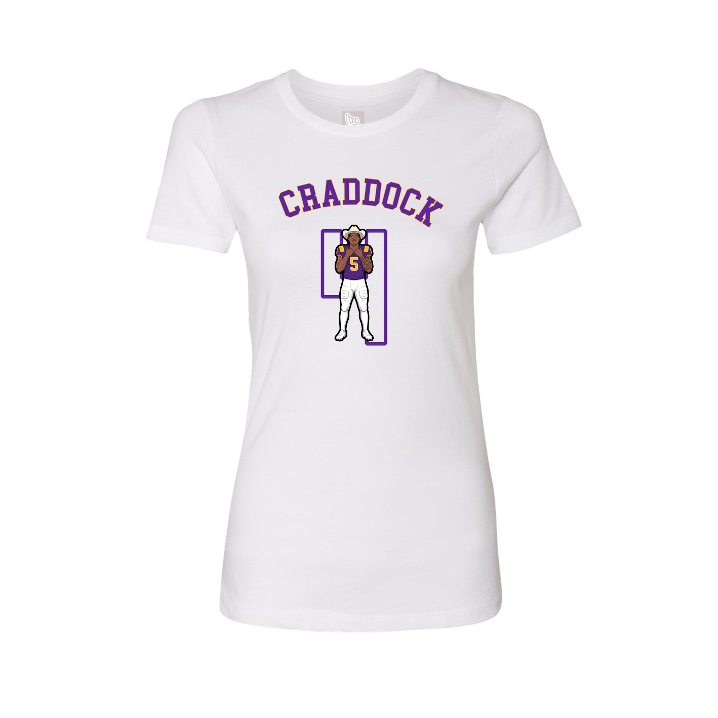 Womens Tee — Shirsey Arch in White
