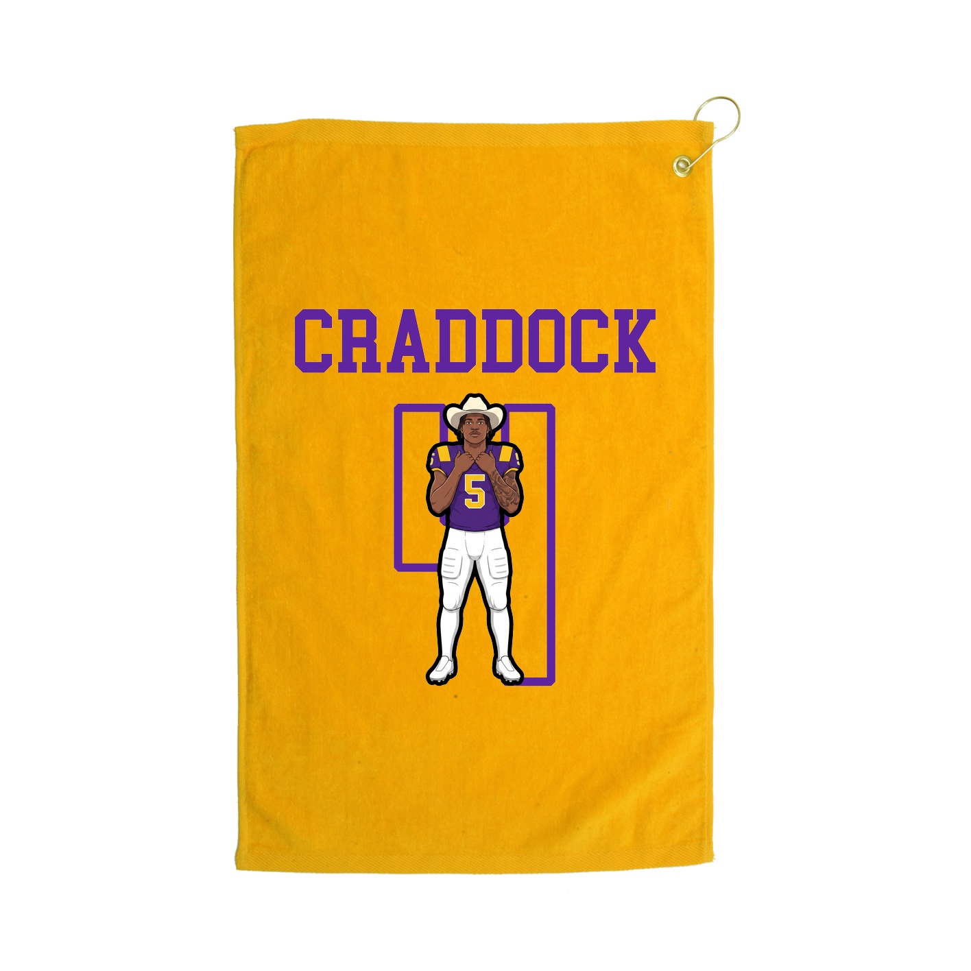 Golf Towel — Shirsey in Gold