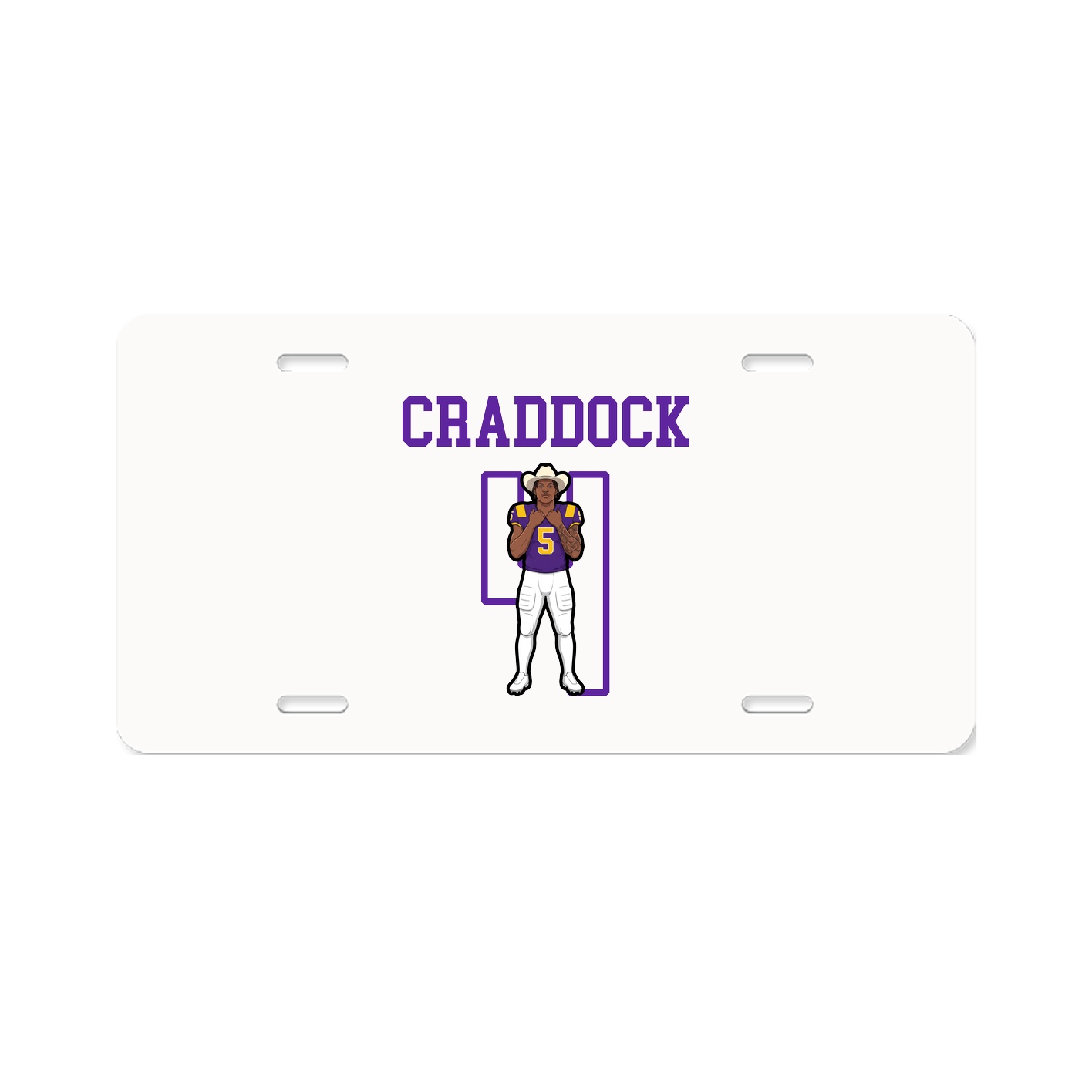 License Plate — Shirsey in Classic