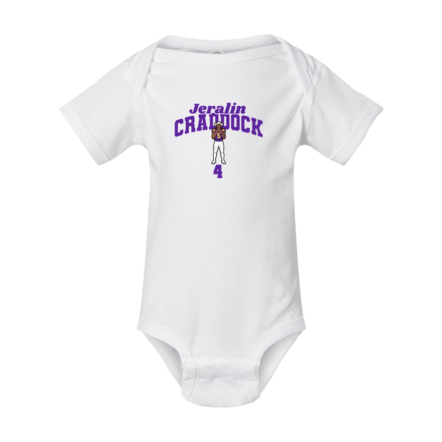 Baby Onesie — Signature Arch in White