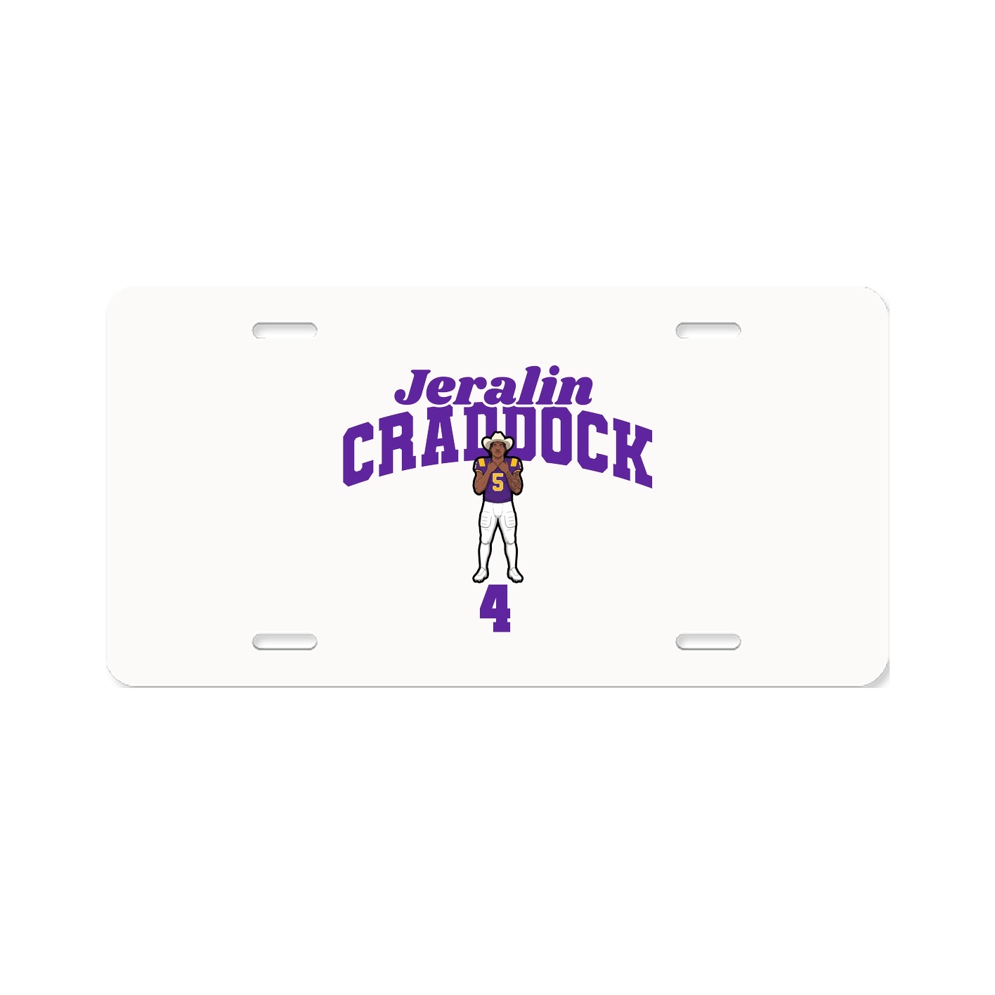 License Plate — Signature Arch in Classic