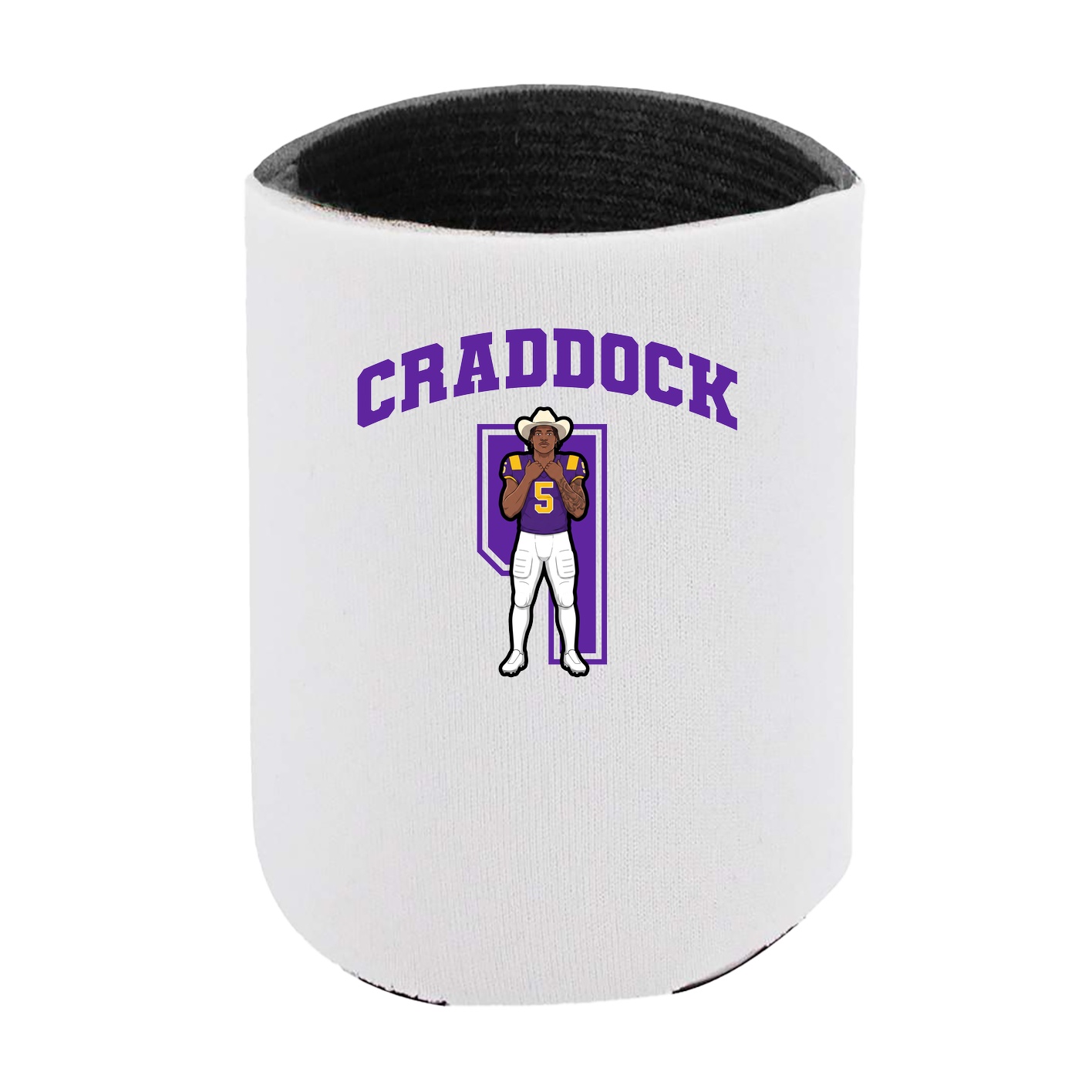 Can Holder — Number in White
