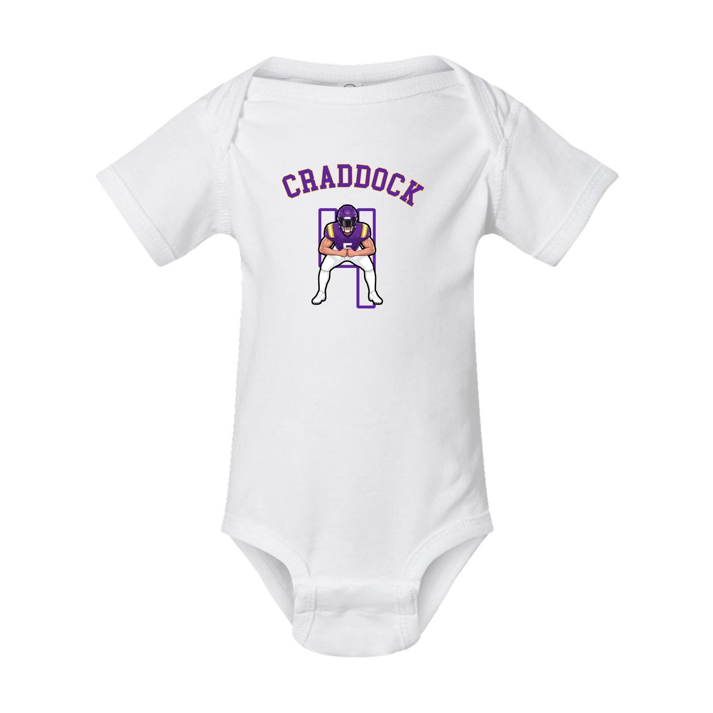 Baby Onesie — Shirsey Arch in White