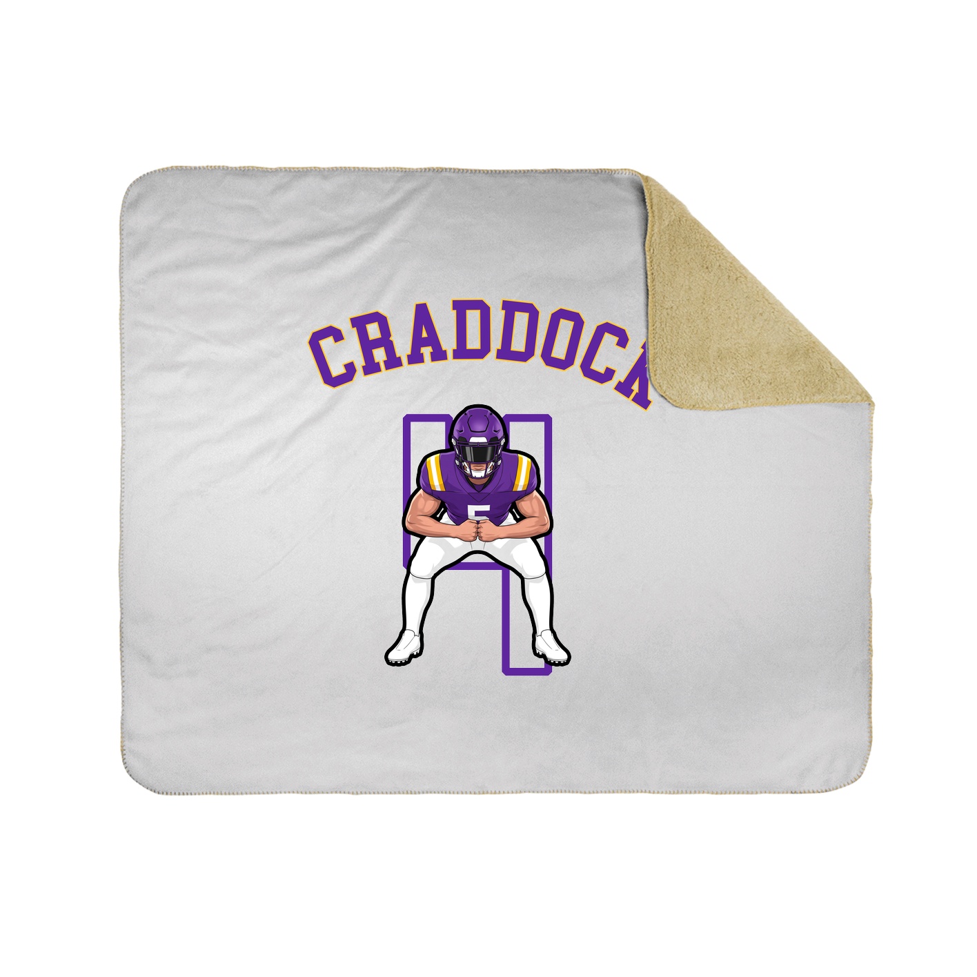 Throw Blanket — Shirsey Arch in White