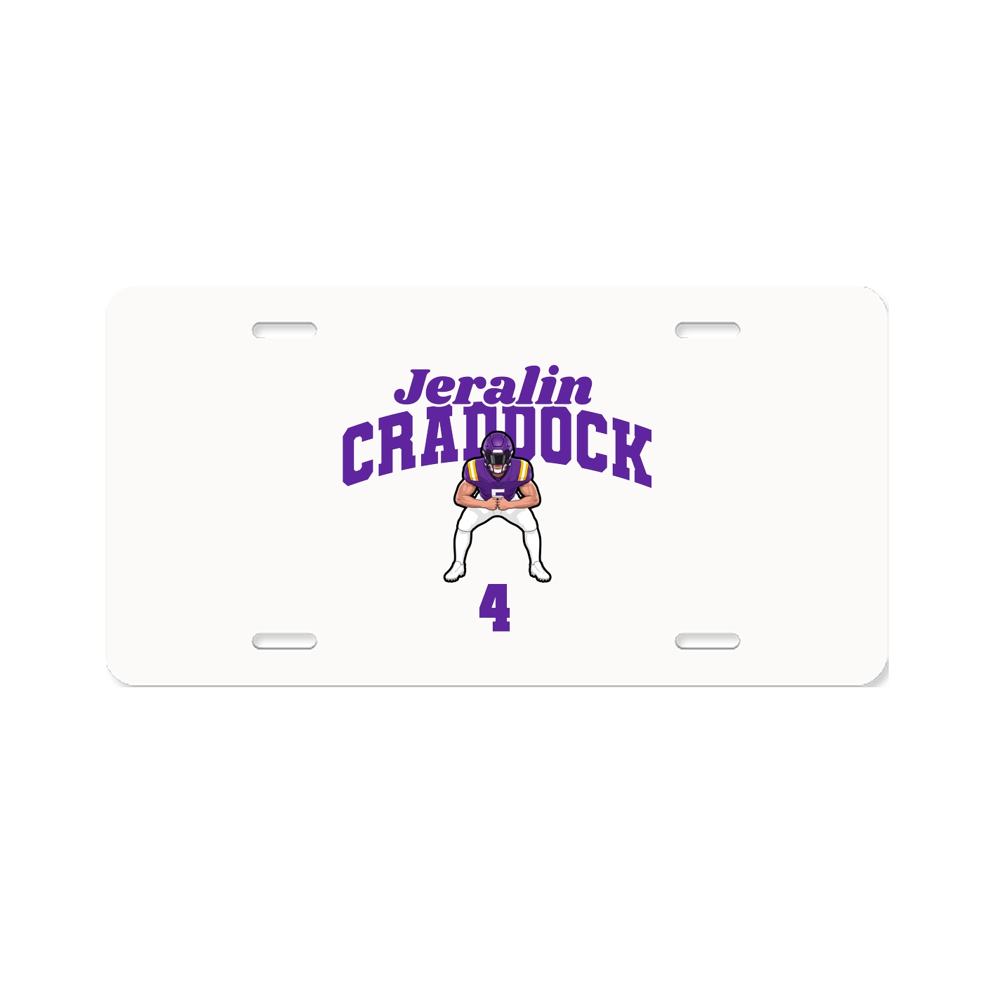 License Plate — Signature Arch in Classic