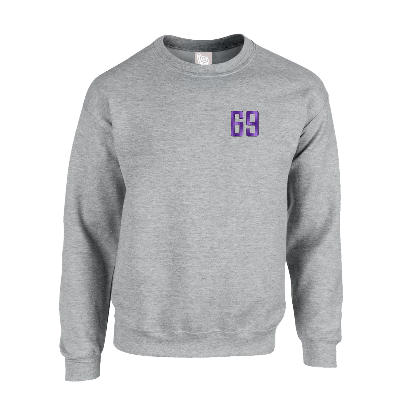 Fleece Crew — Front Shirsy in Grey
