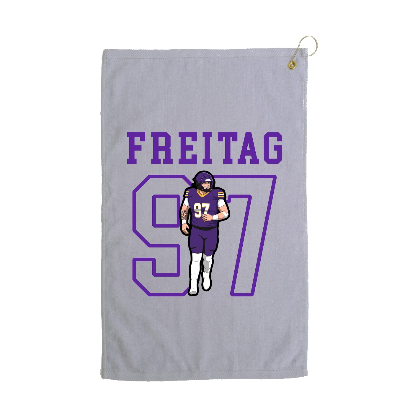 Golf Towel — Shirsey in Grey