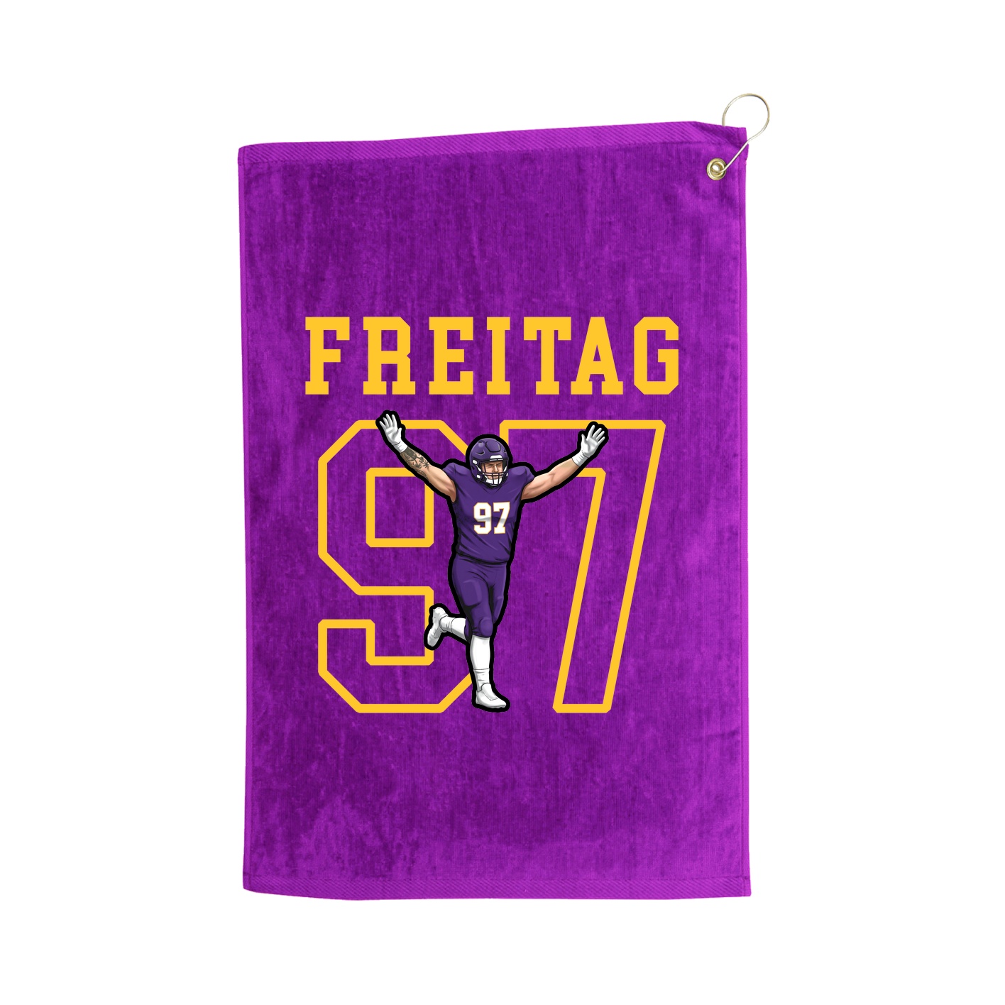 Golf Towel — Shirsey in Purple