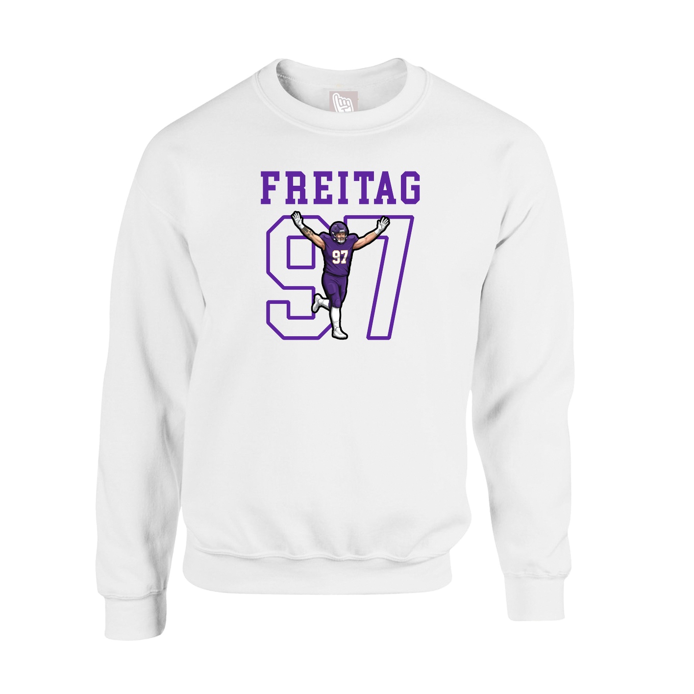 Fleece Crew — Shirsey in White
