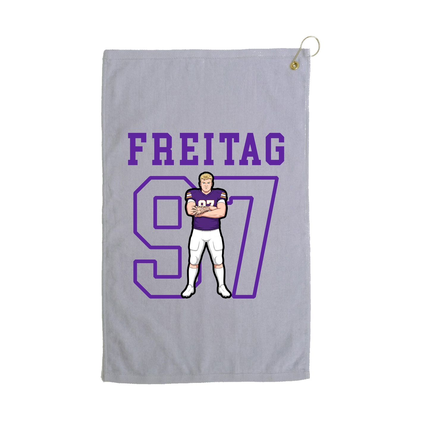 Golf Towel — Shirsey in Grey