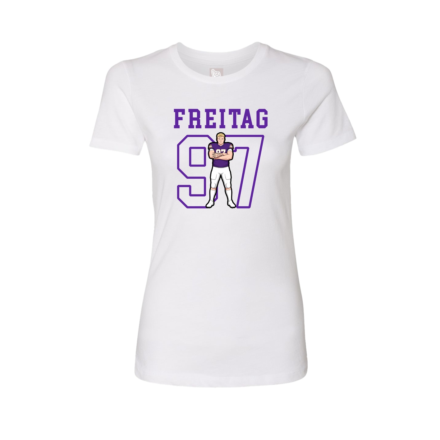 Fitted Women's Tee — Shirsey in White