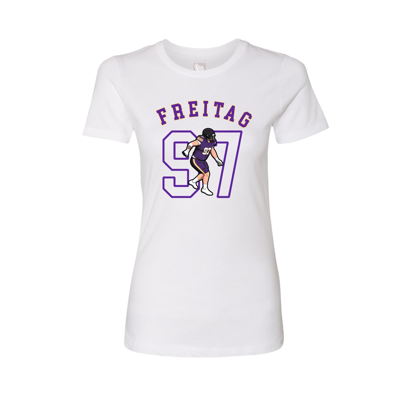 Womens Tee — Shirsey Arch in White