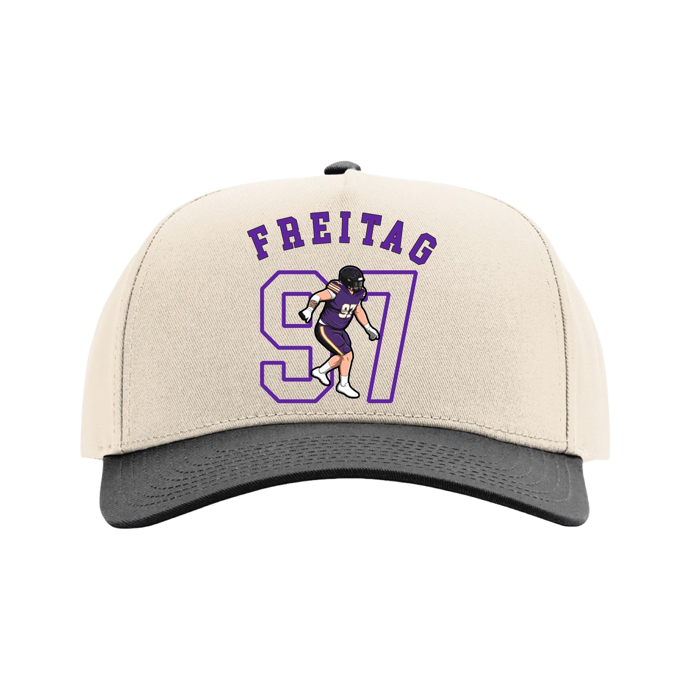 Full Fabric Five-Panel Champ Cap