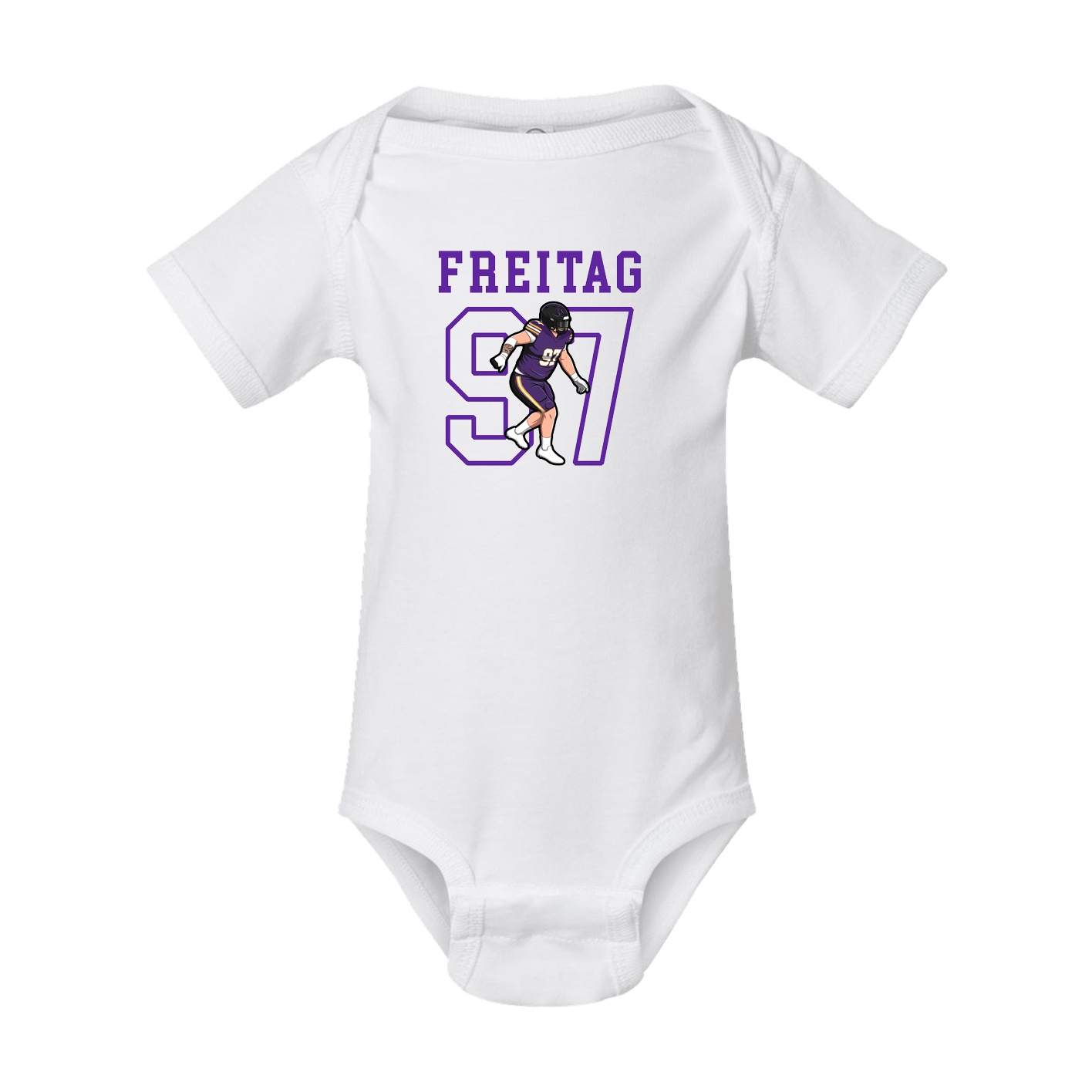 Baby Onesie — Shirsey in White