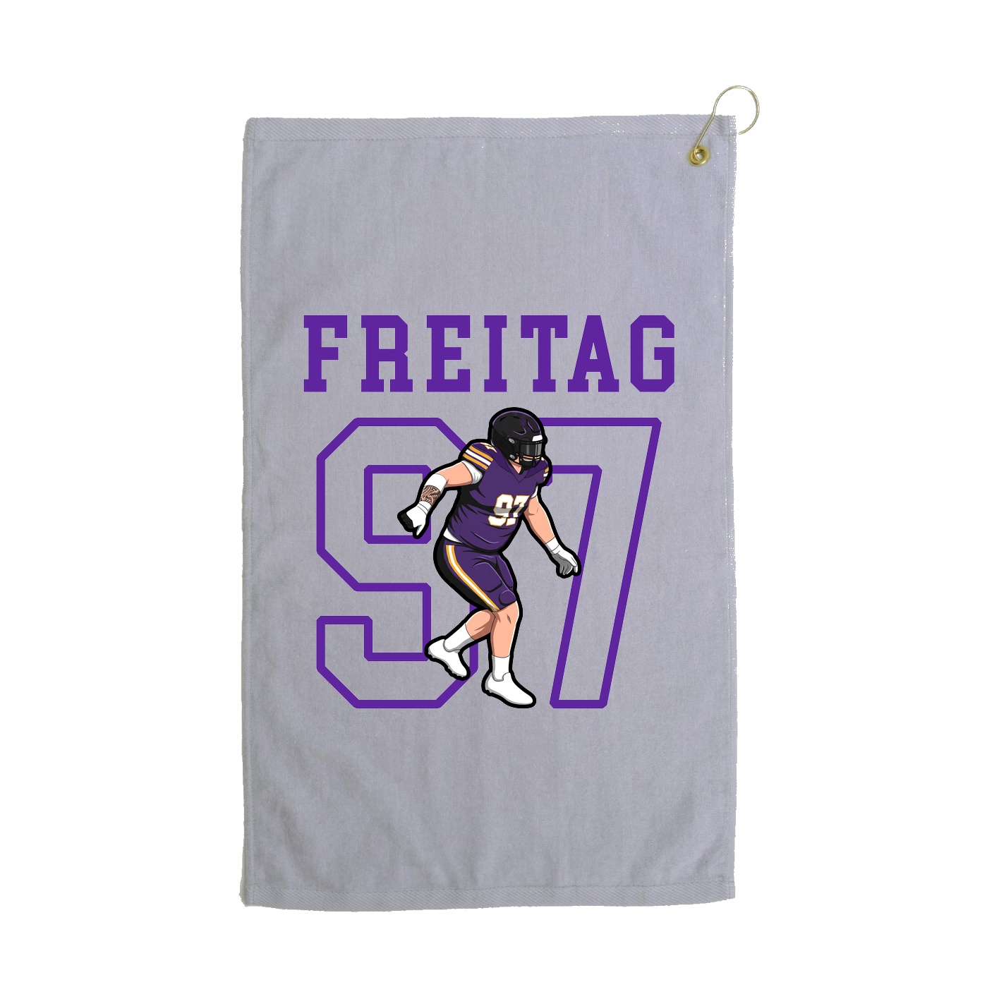 Golf Towel — Shirsey in Grey