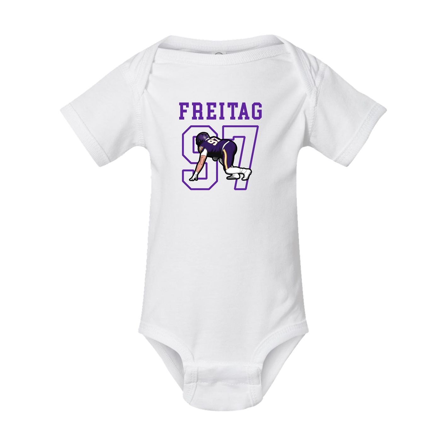 Baby Onesie — Shirsey in White
