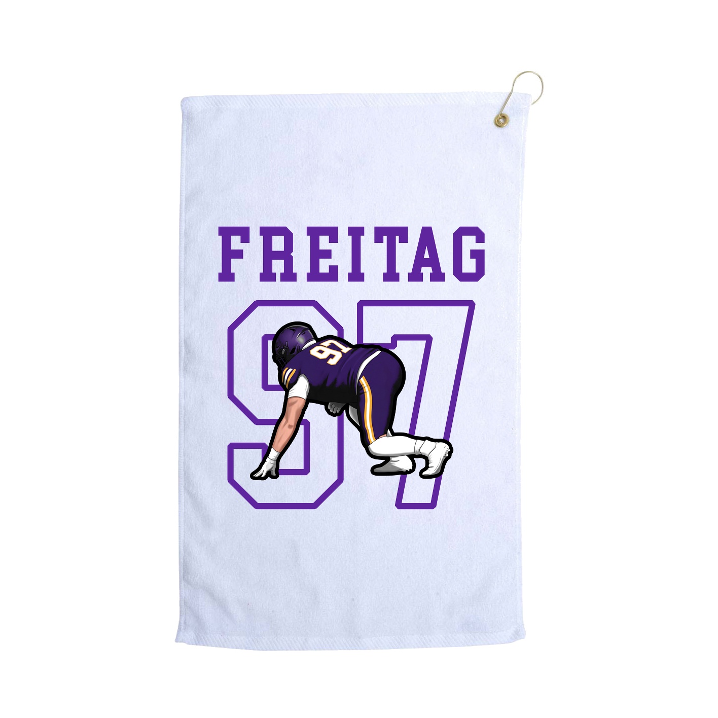 Golf Towel — Shirsey in White