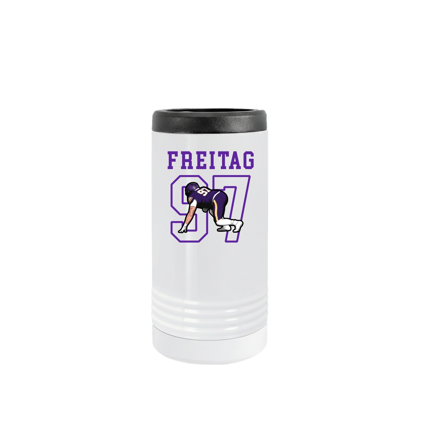 Slim Beverage Holder — Shirsey in White