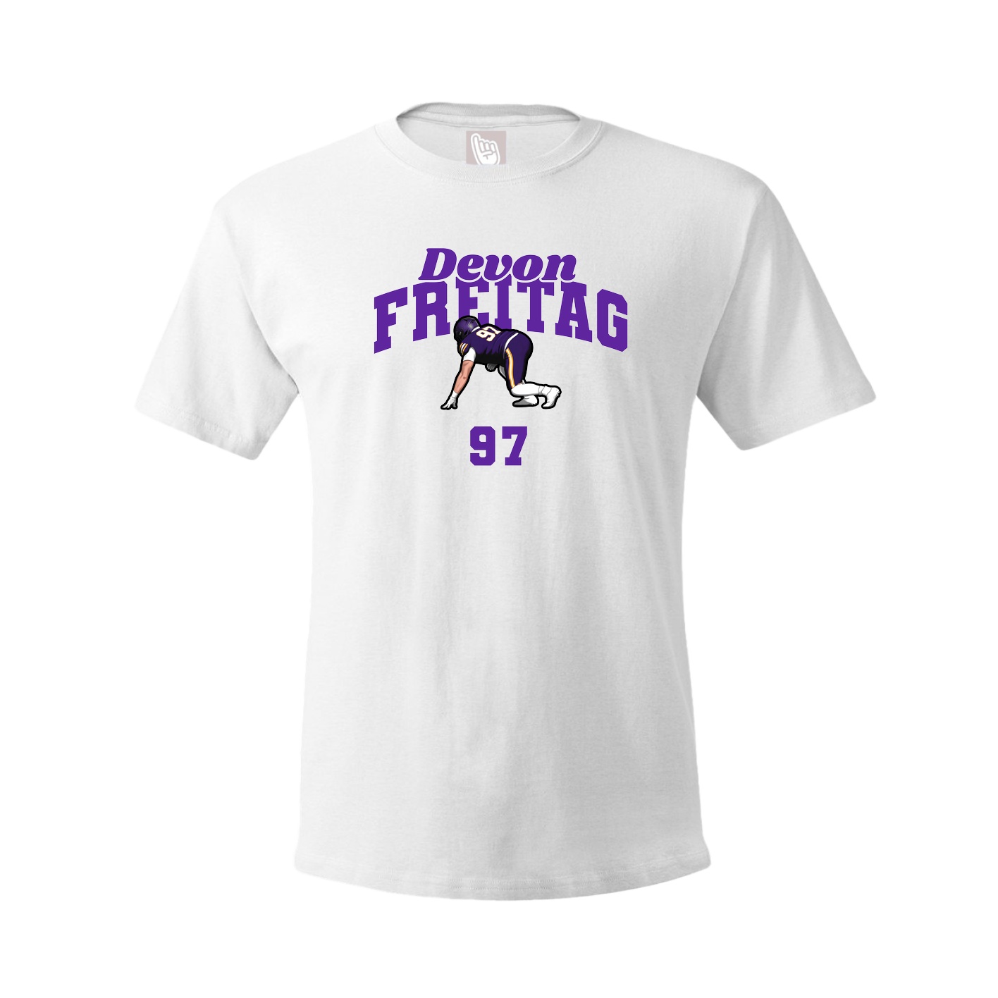 Tee — Signature Arch in White