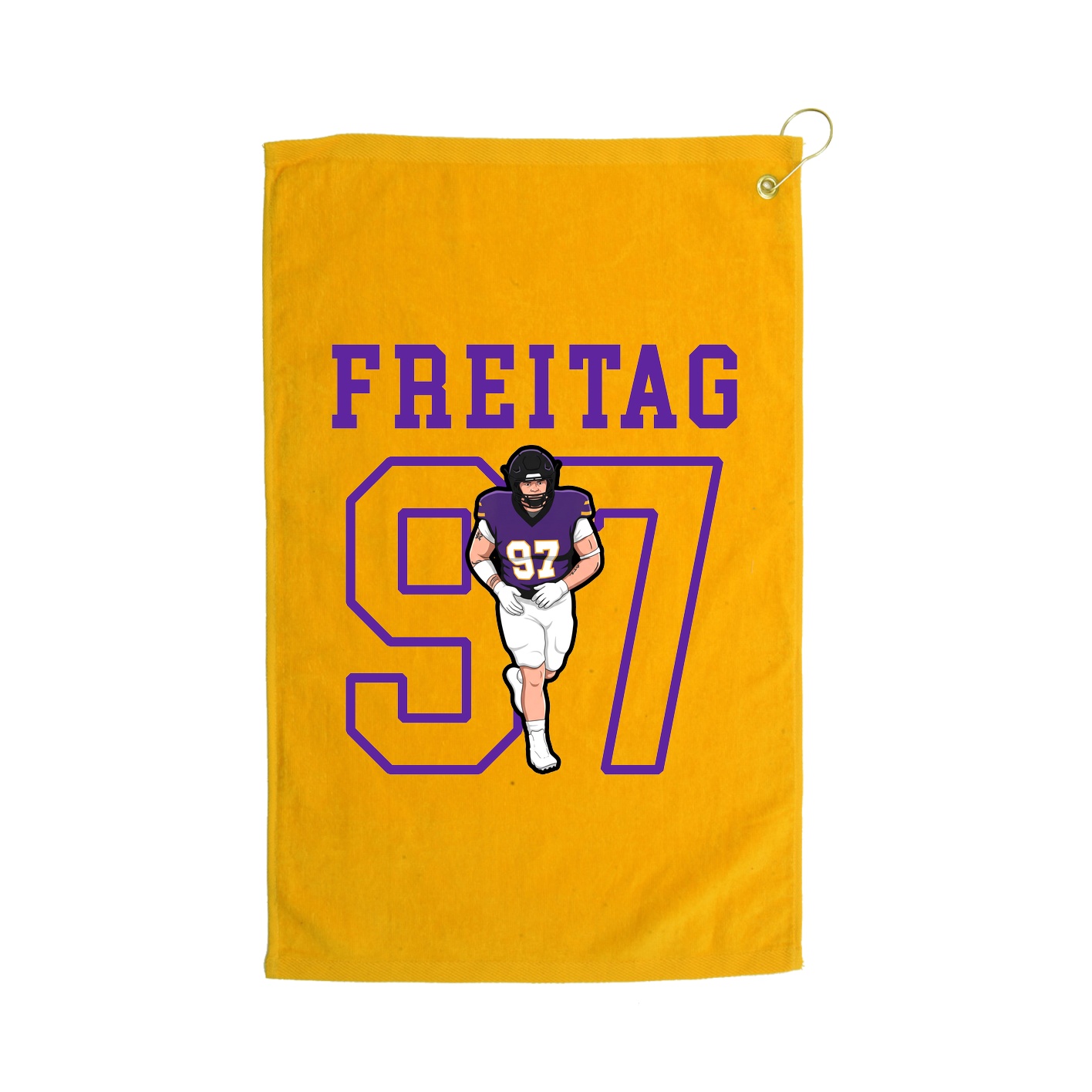 Golf Towel — Shirsey in Gold