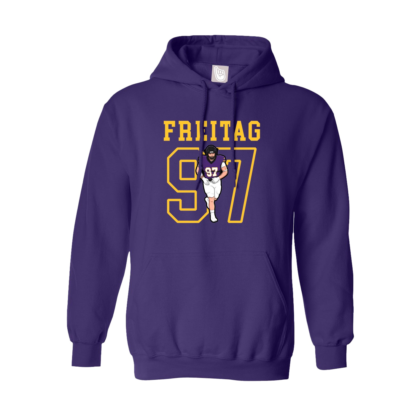 Youth Hoodie — Shirsey in Purple