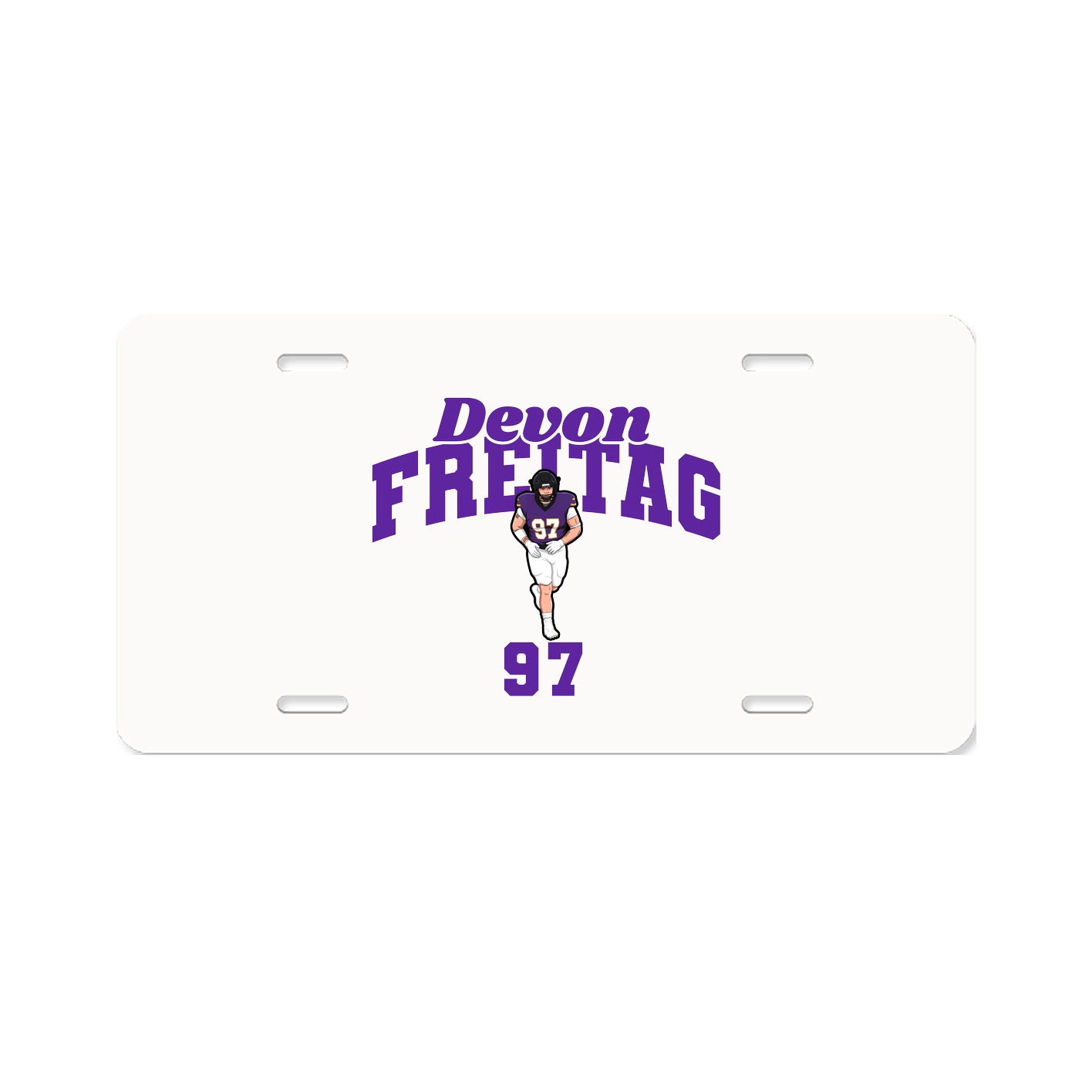 License Plate — Signature Arch in Classic
