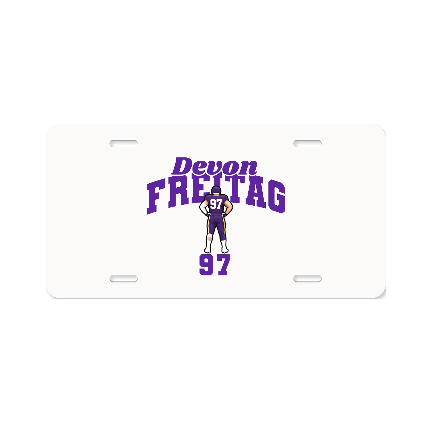 License Plate — Signature Arch in Classic