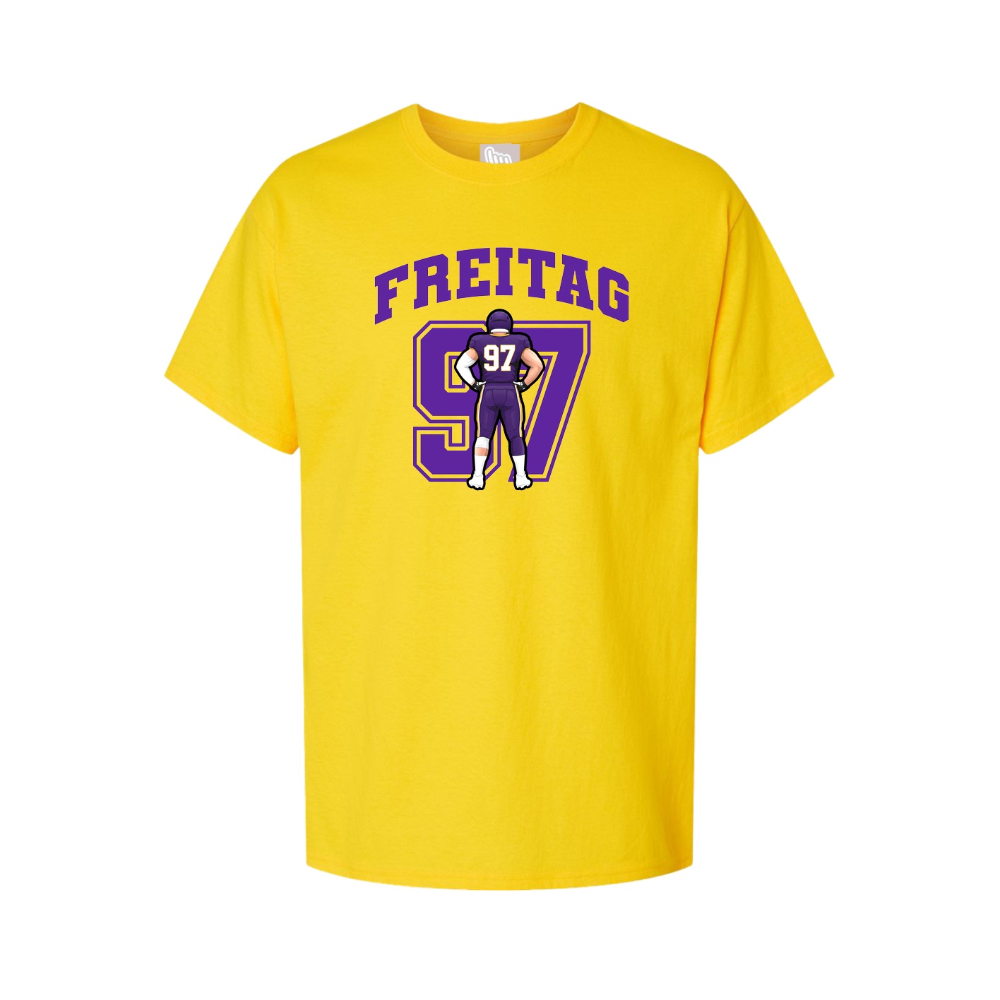 Tee — Number in Gold