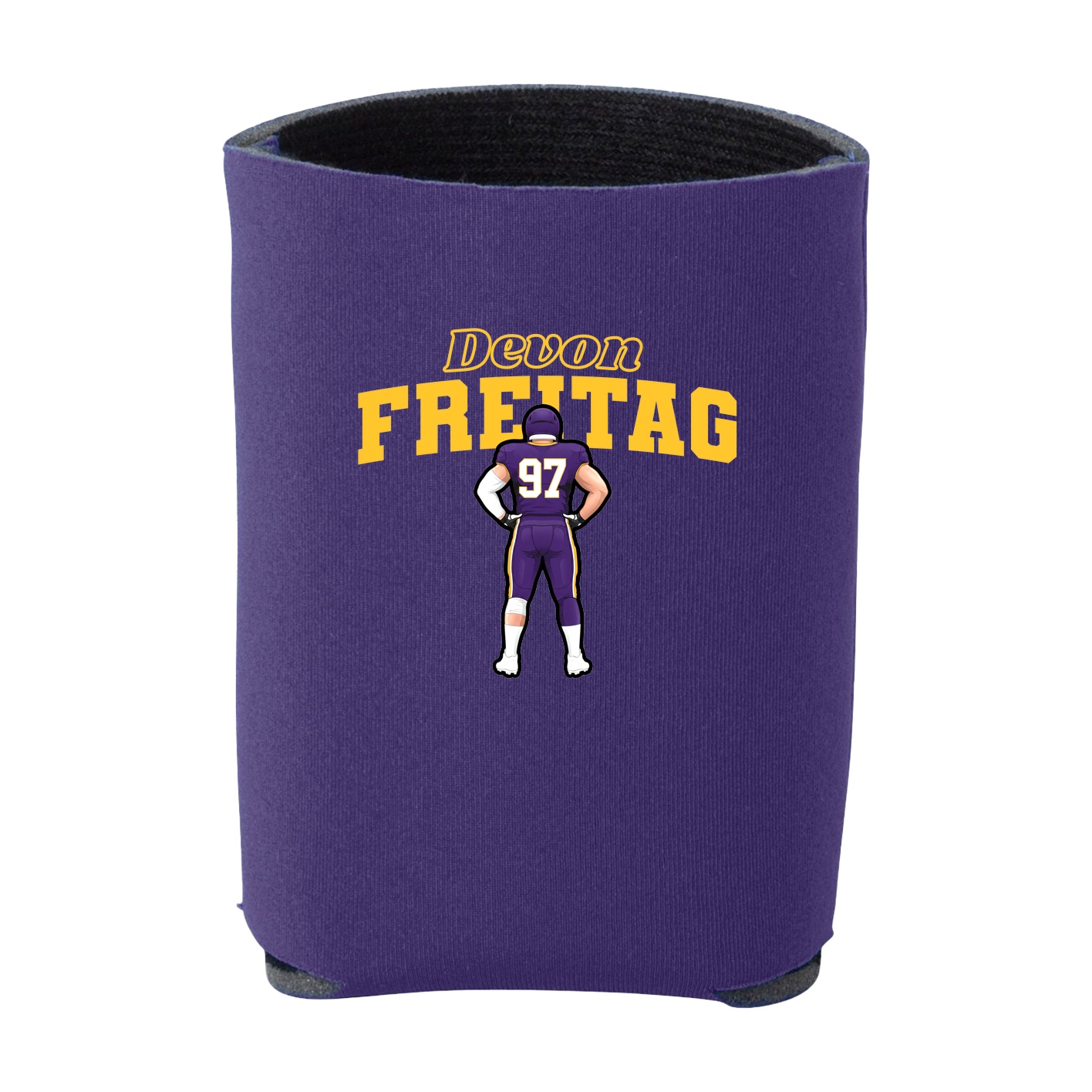 Can Holder — Name Arch in Purple
