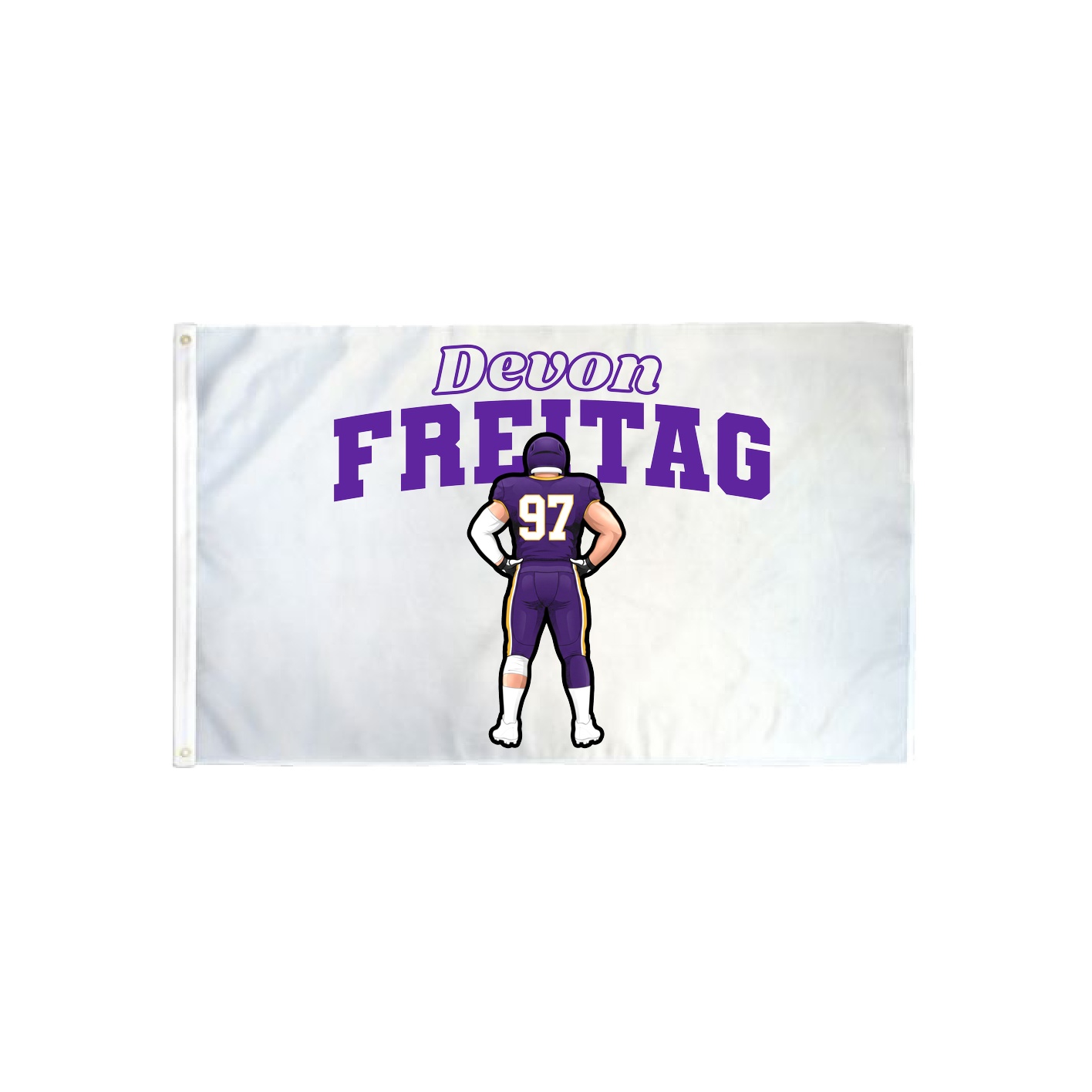 3x5 Flag — Name Arch in Classic