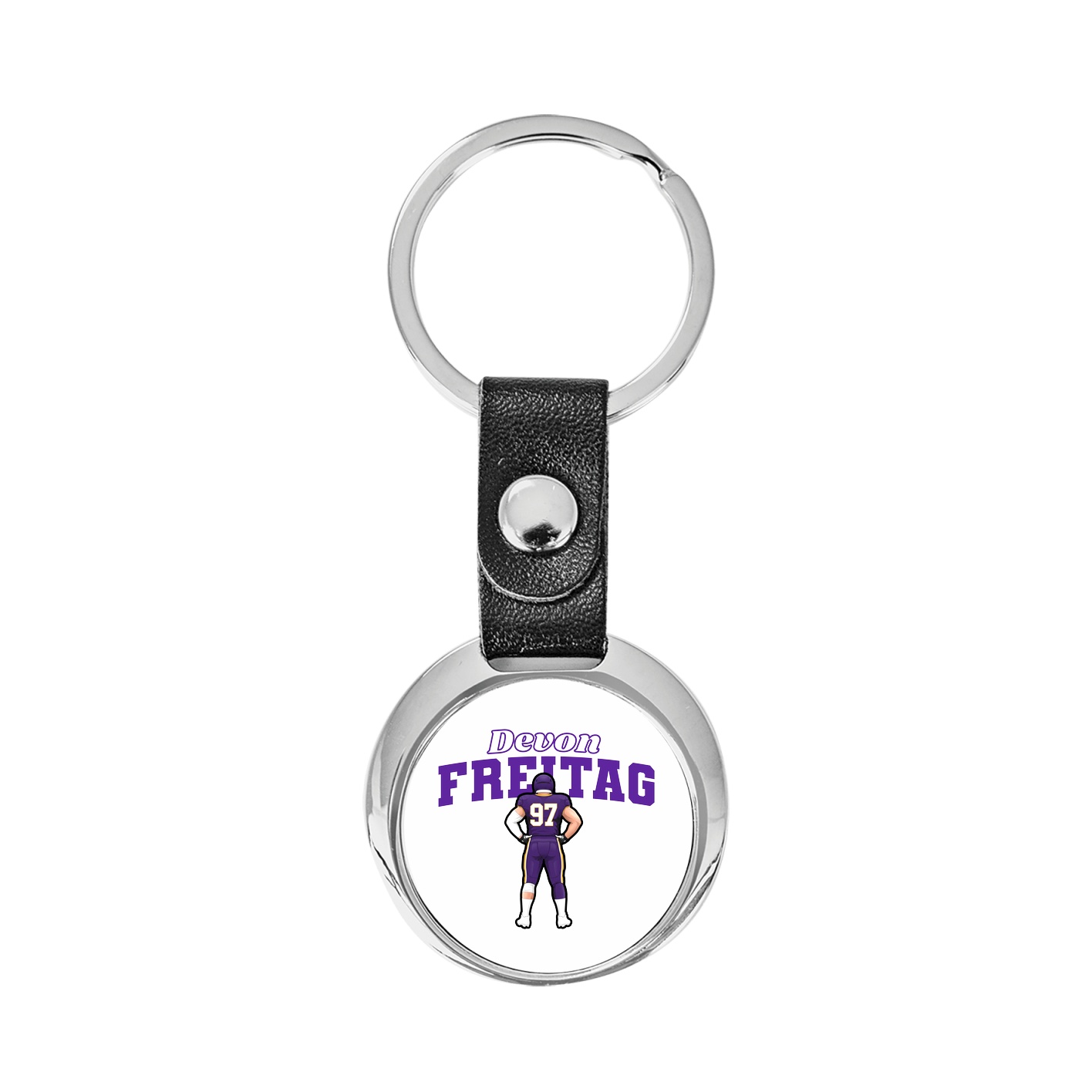 Key Chain — Name Arch in Classic