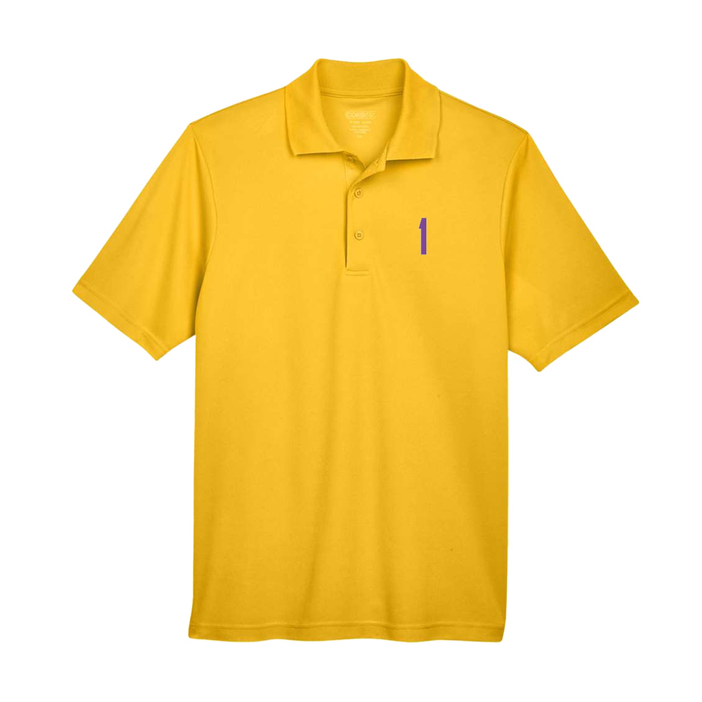 Performance Polo — Front Shirsy in Gold