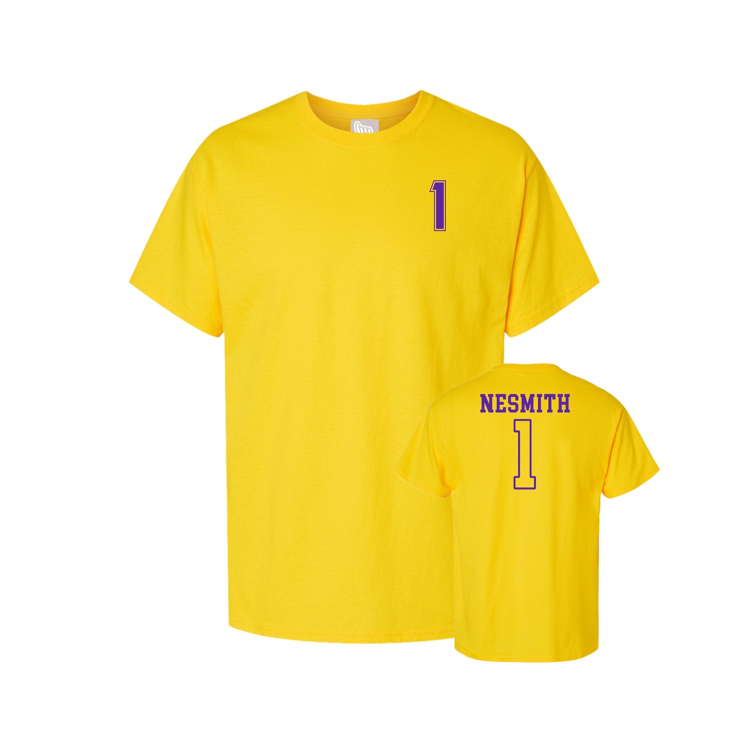Tee — Chest Back in Gold