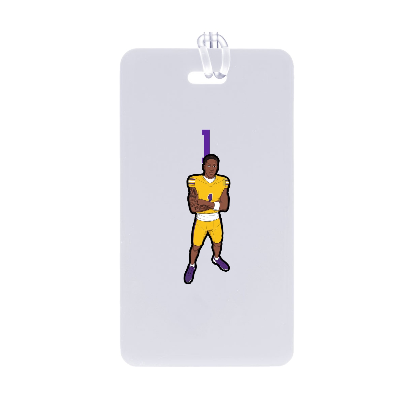 Bag Tag — Number Top in Classic