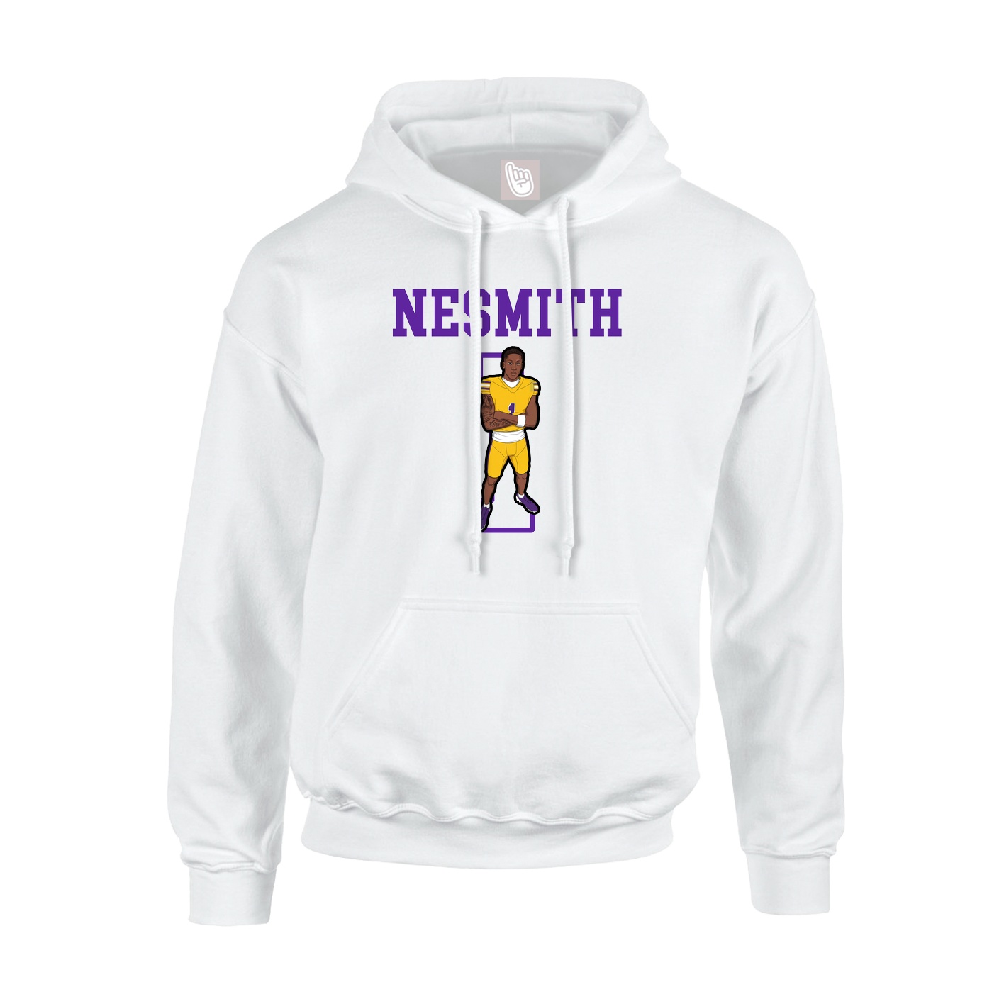 Youth Hoodie — Shirsey in White