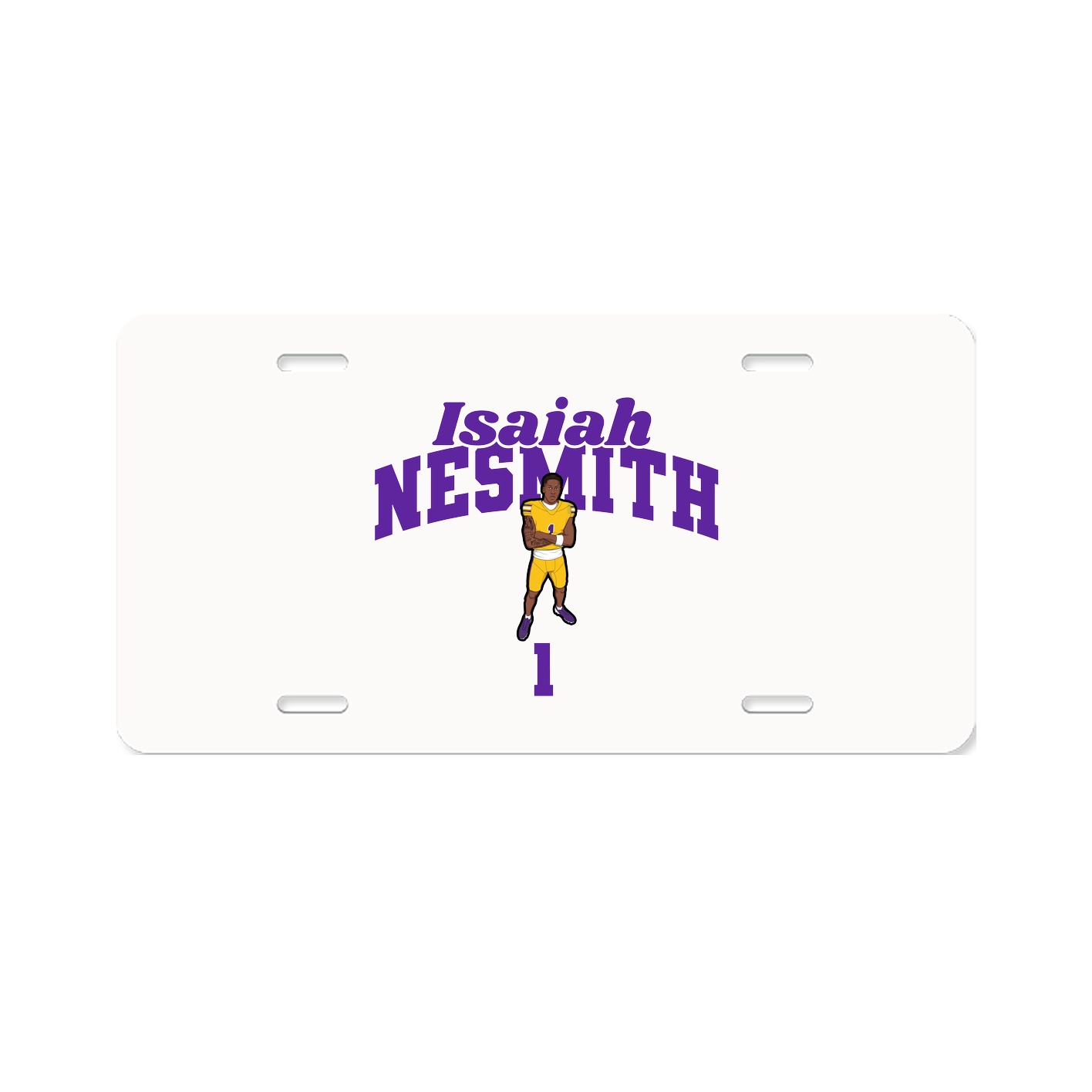 License Plate — Signature Arch in Classic