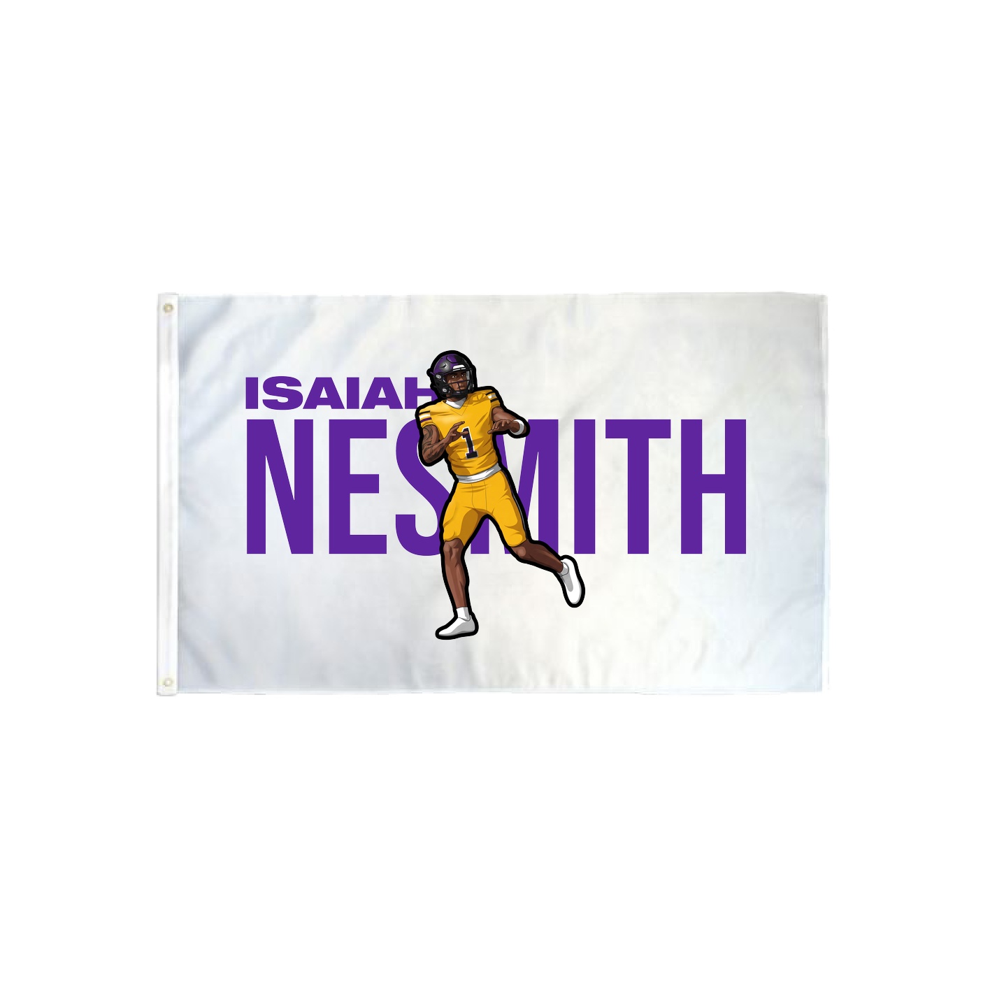 3x5 Flag — Player Name in Classic