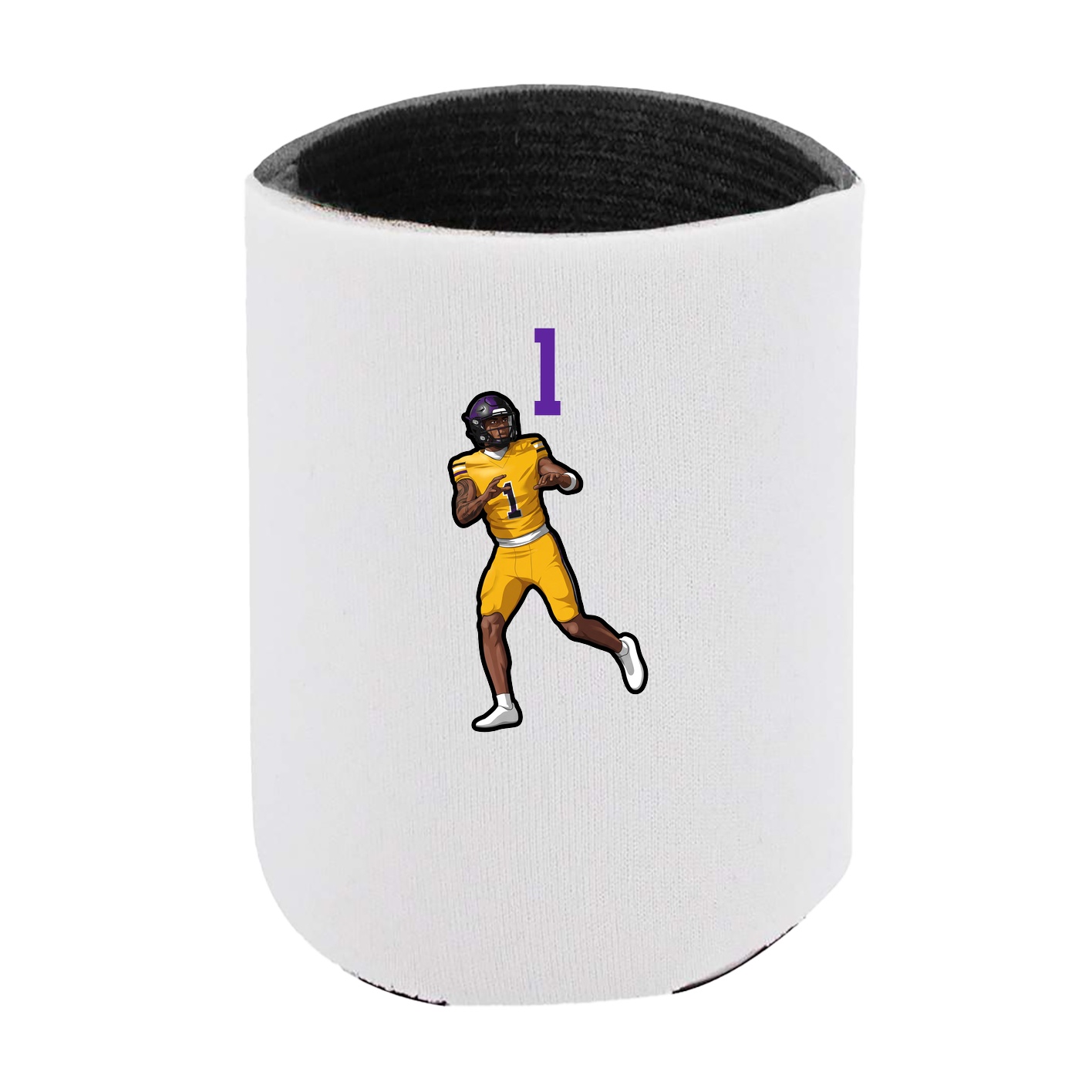 Can Holder — Number Top in White