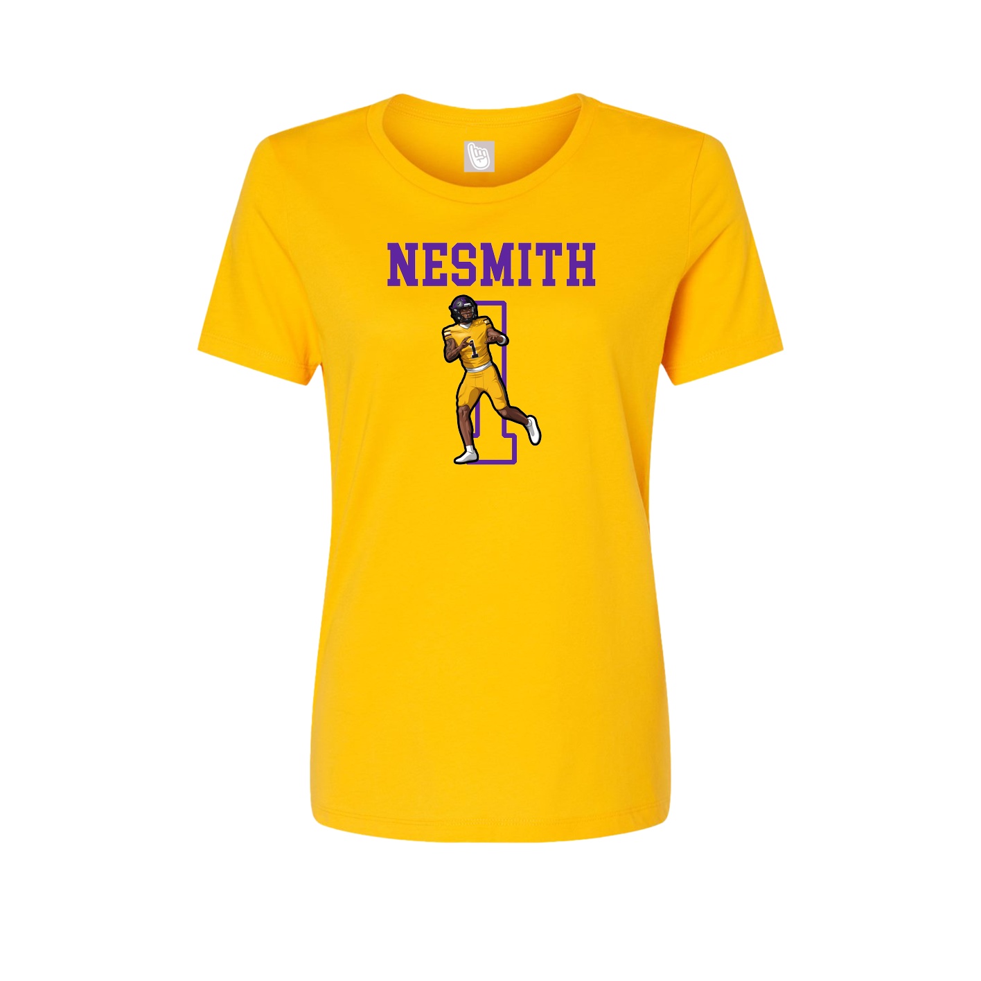 Fitted Women's Tee — Shirsey in Gold