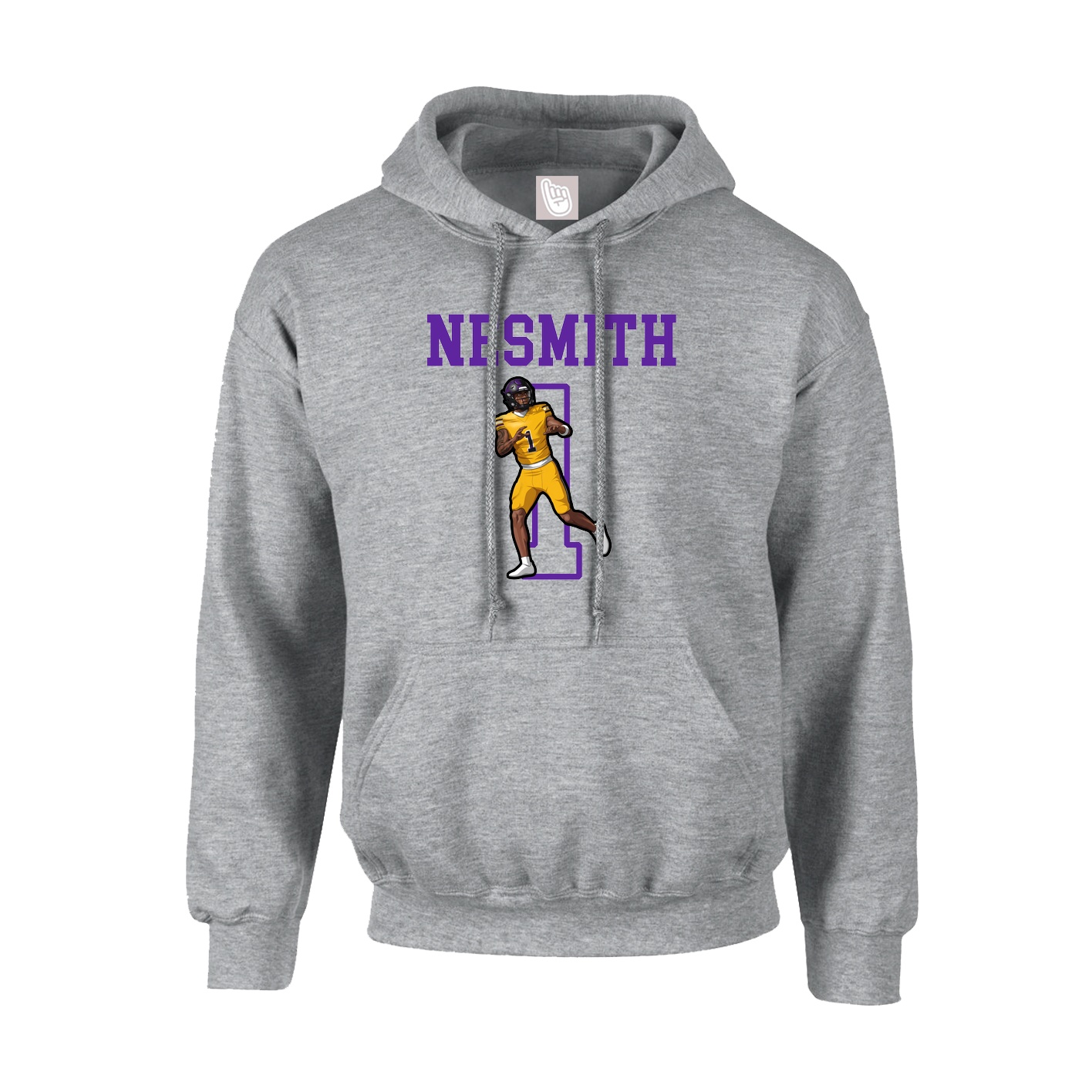 Hoodie — Shirsey in Grey