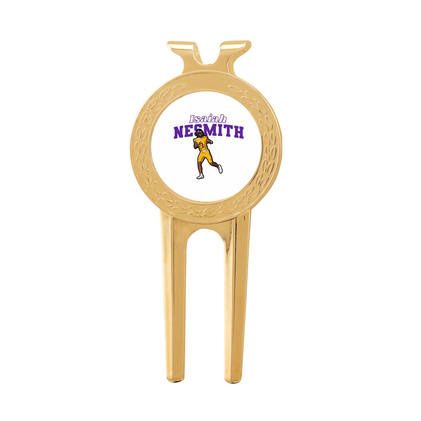 Divot Tool with Ball Marker — Name Arch in Classic