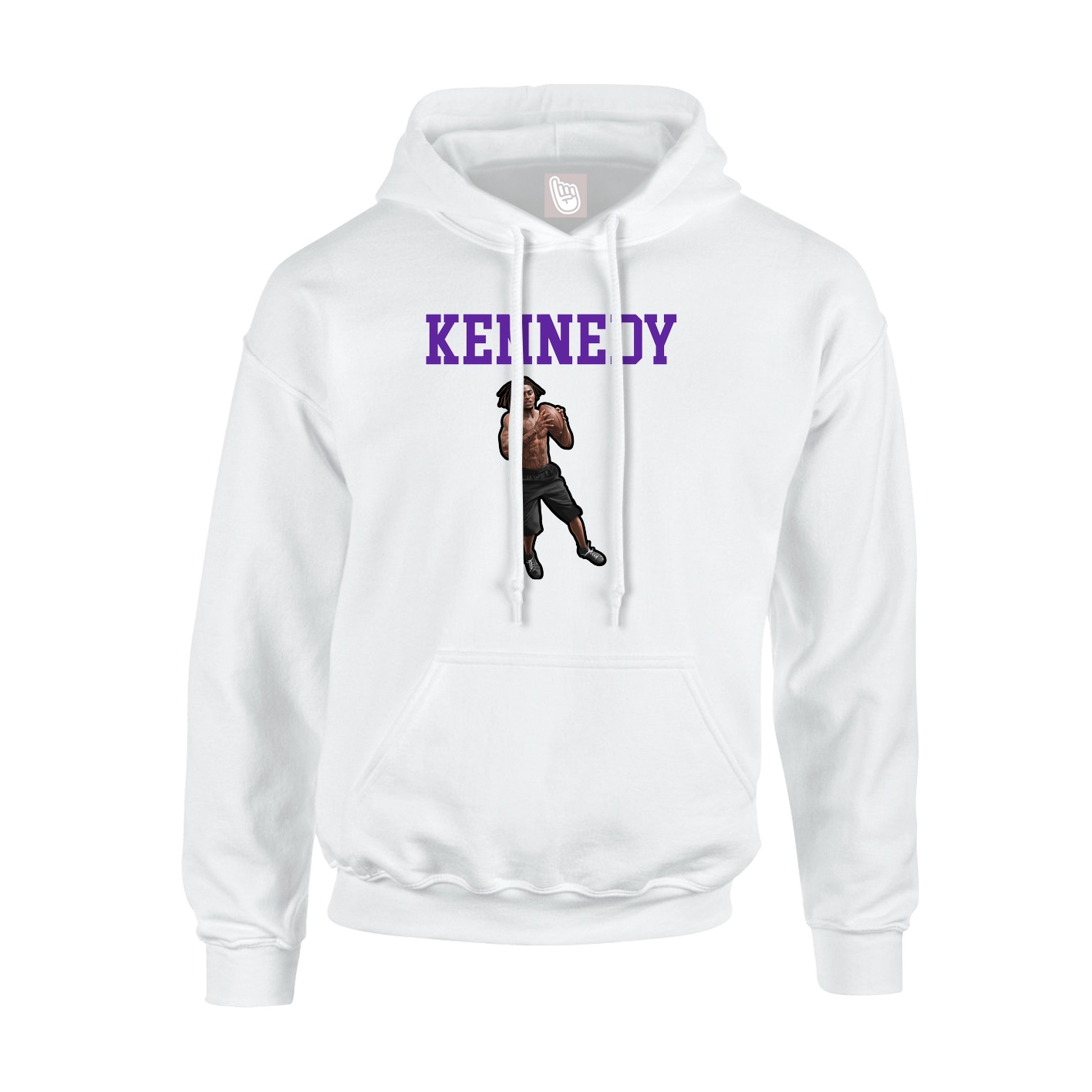 Youth Hoodie — Shirsey in White
