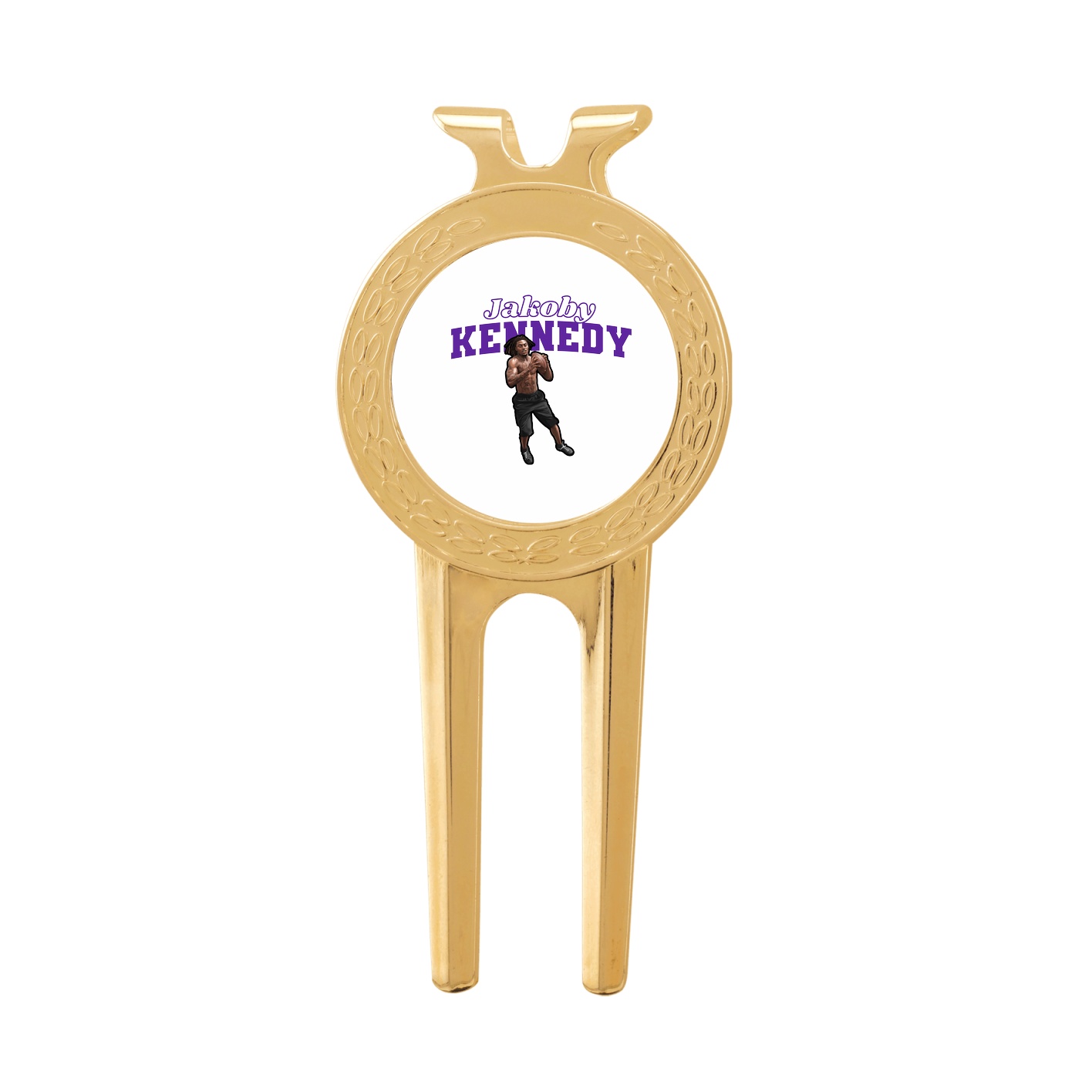 Divot Tool with Ball Marker — Name Arch in Classic