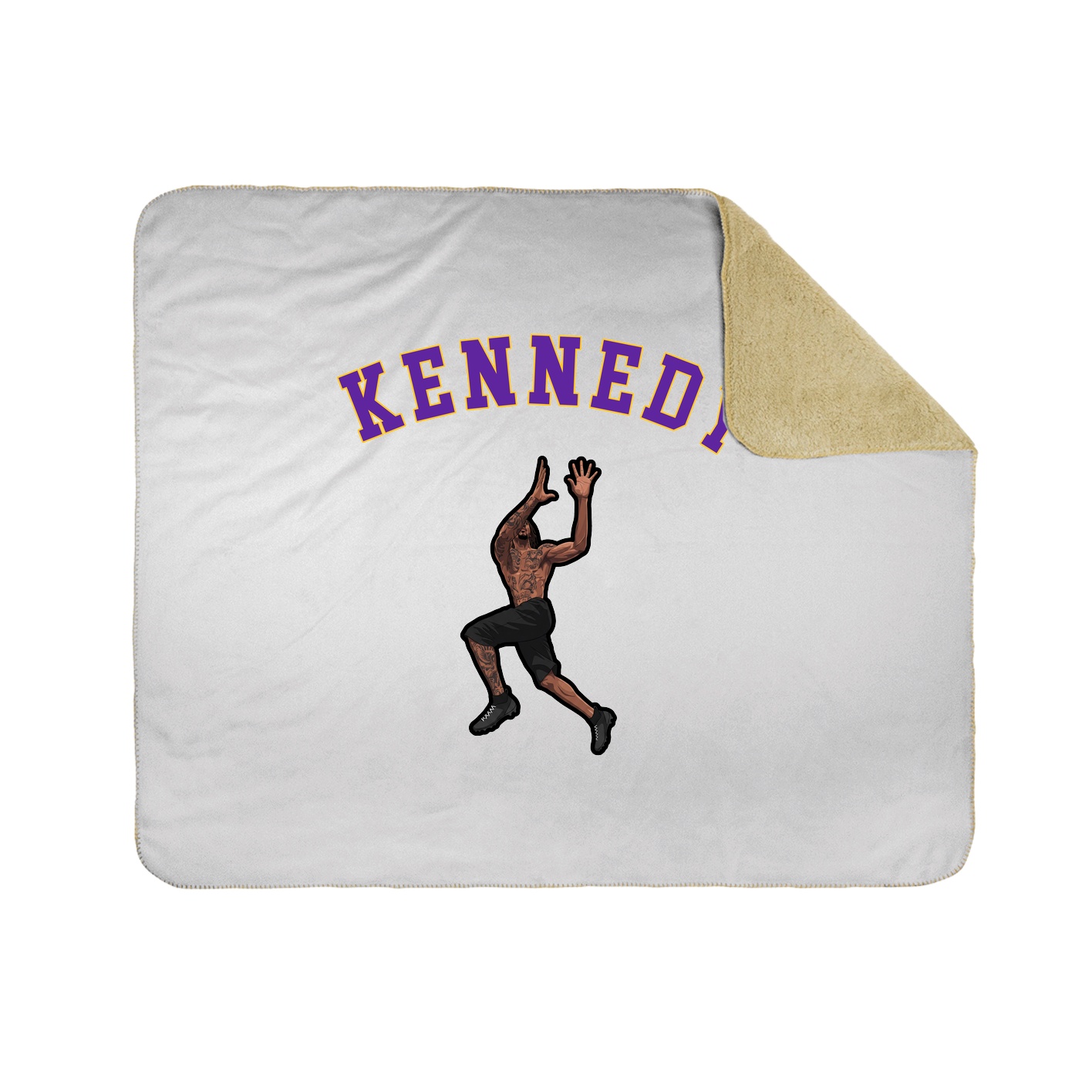 Throw Blanket — Shirsey Arch in White