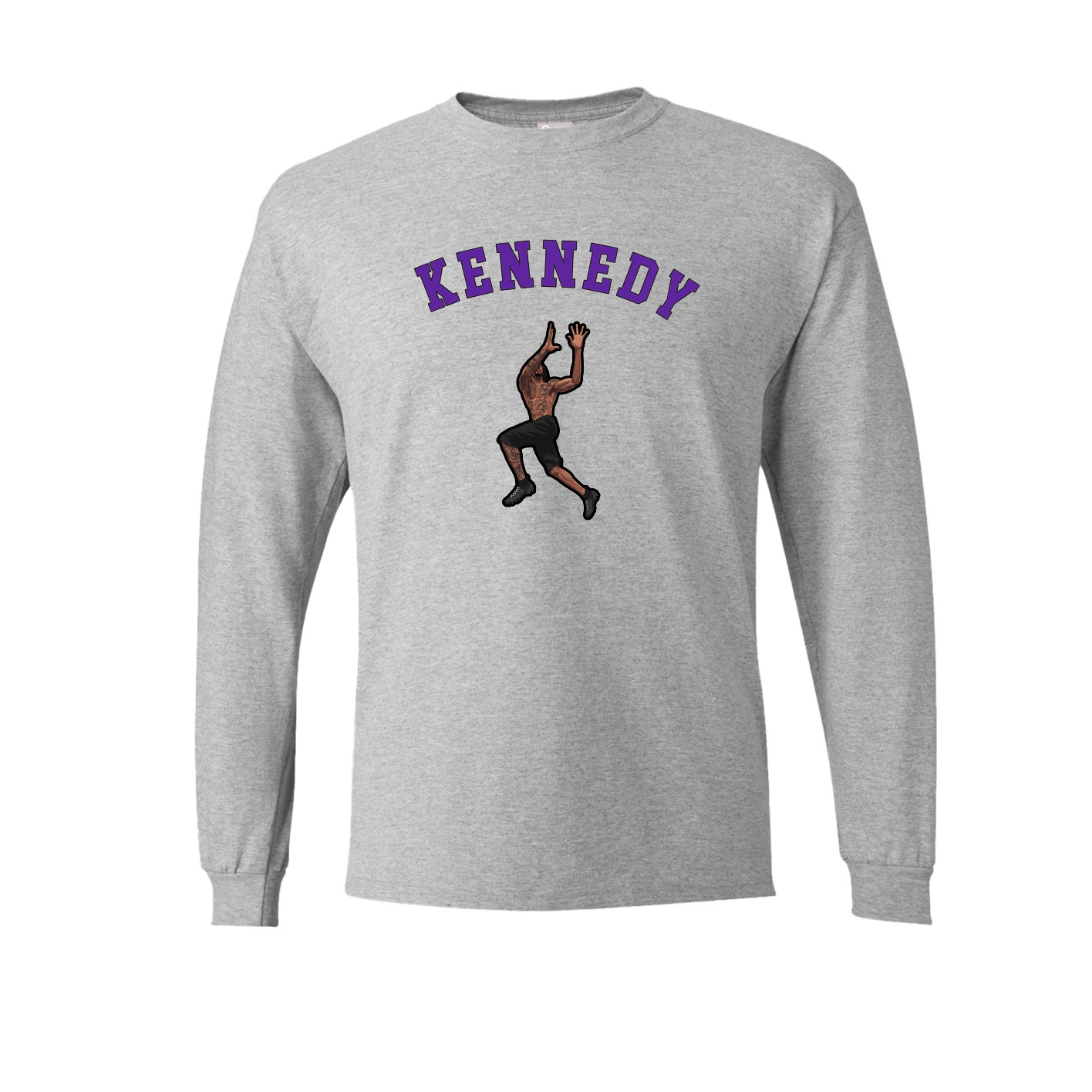 Long Sleeve Tee — Shirsey Arch in Grey