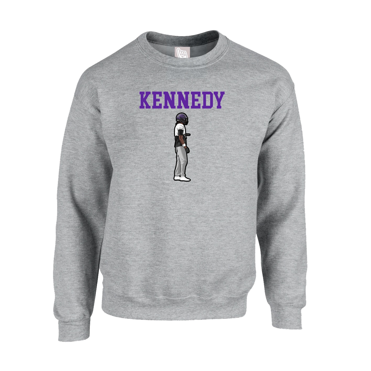 Fleece Crew — Shirsey in Grey