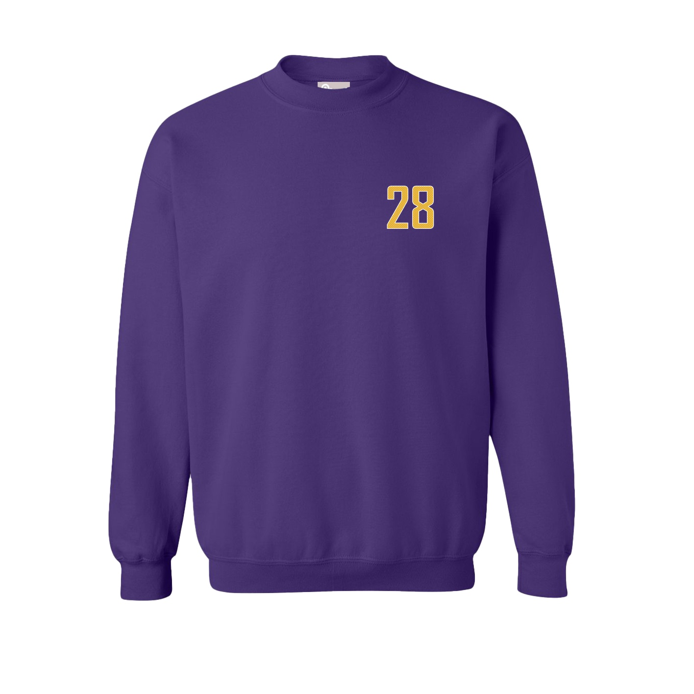 Fleece Crew — Front Shirsy in Purple
