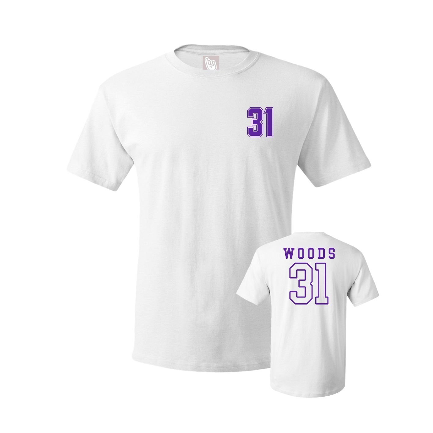 Tee — Chest Back in White