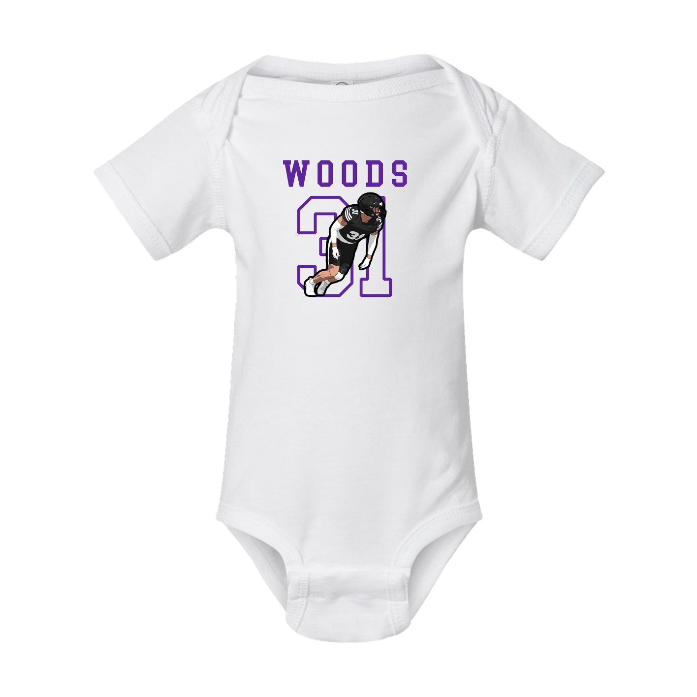 Baby Onesie — Shirsey in White