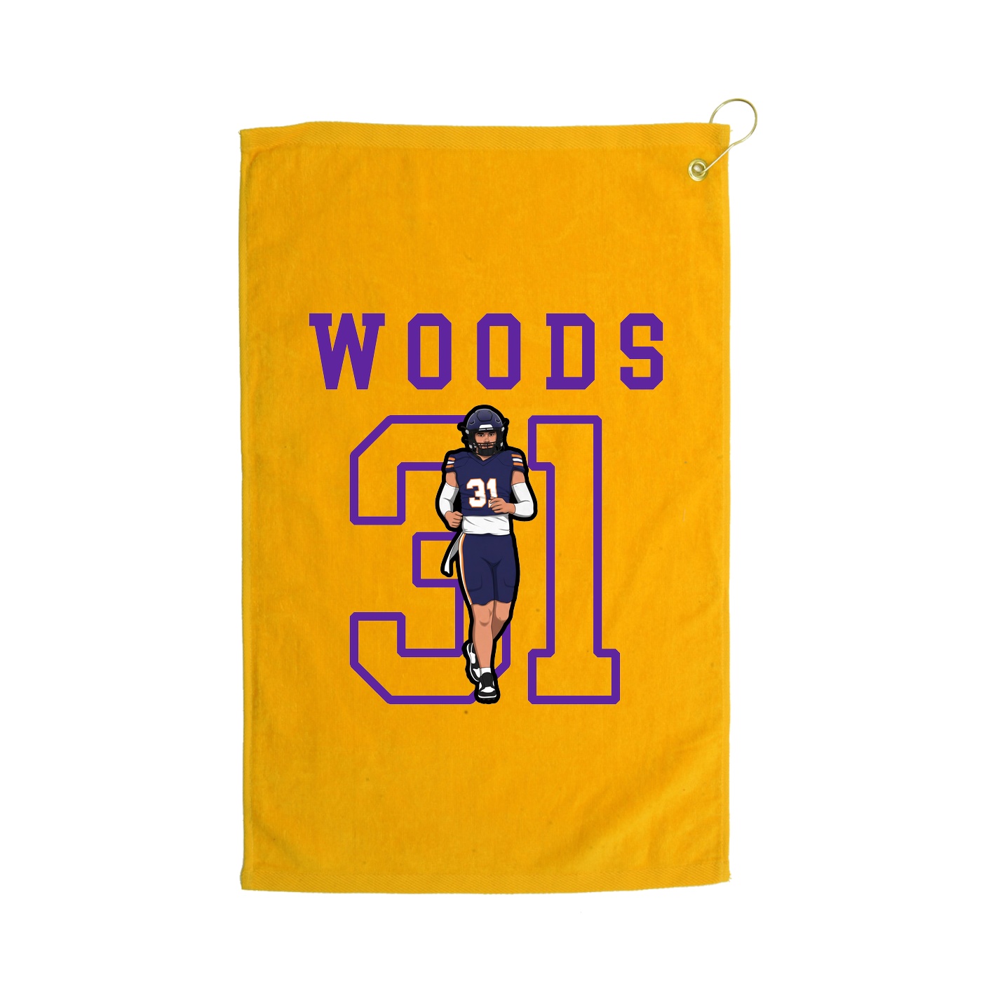 Golf Towel — Shirsey in Gold